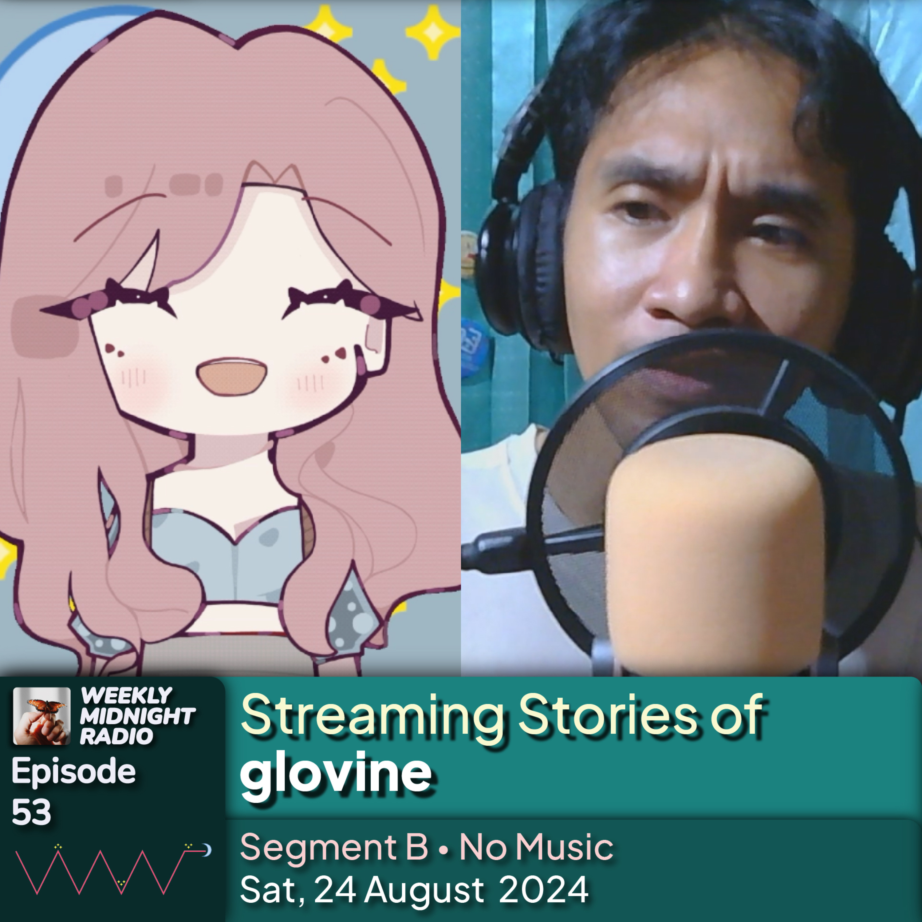 (ID/EN) #WMR EP 53: Streaming Stories of @glovine • #WeeklyMidnightRadio episode artwork