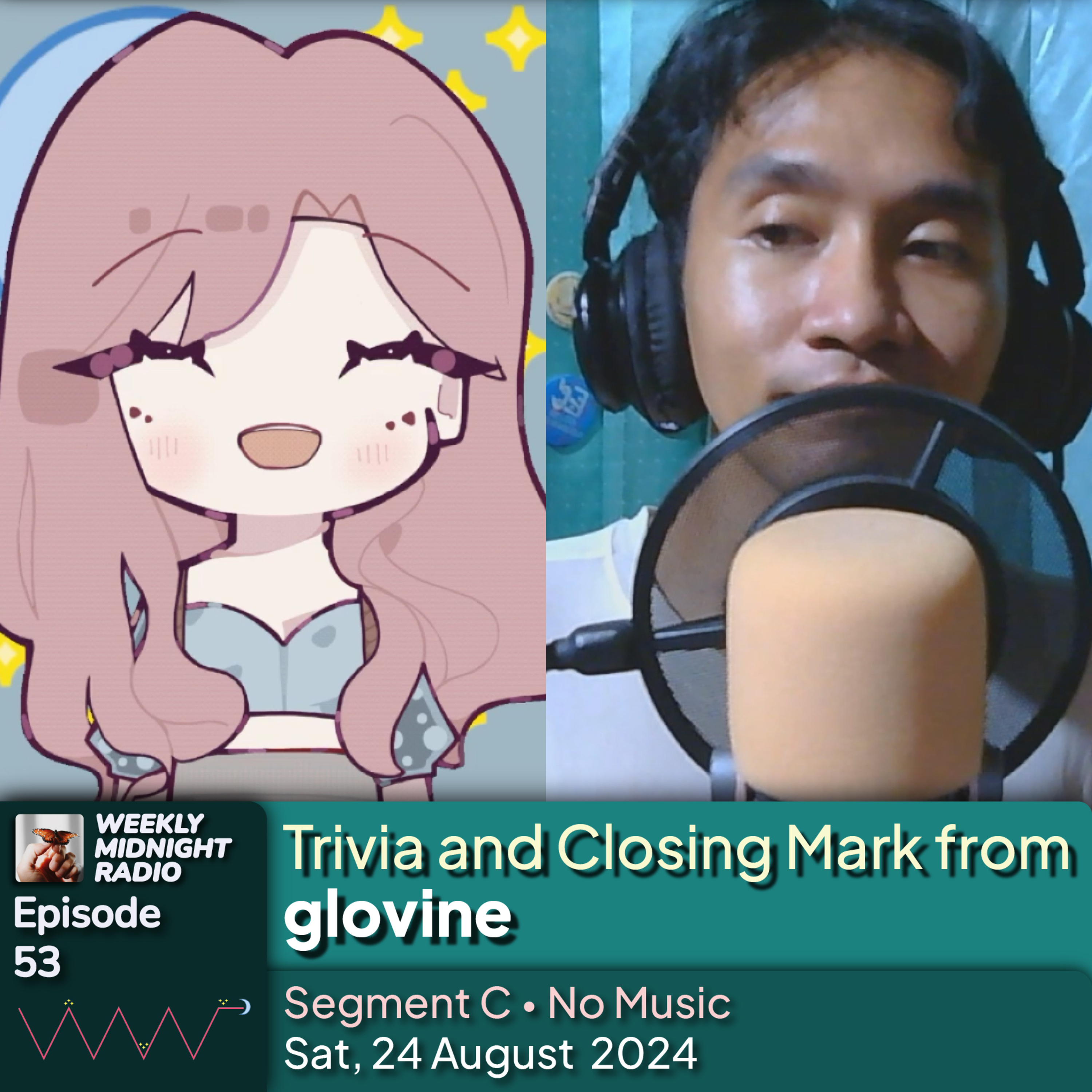(ID/EN) #WMR EP 53: Trivia and Closing Mark from @glovine • #WeeklyMidnightRadio episode artwork