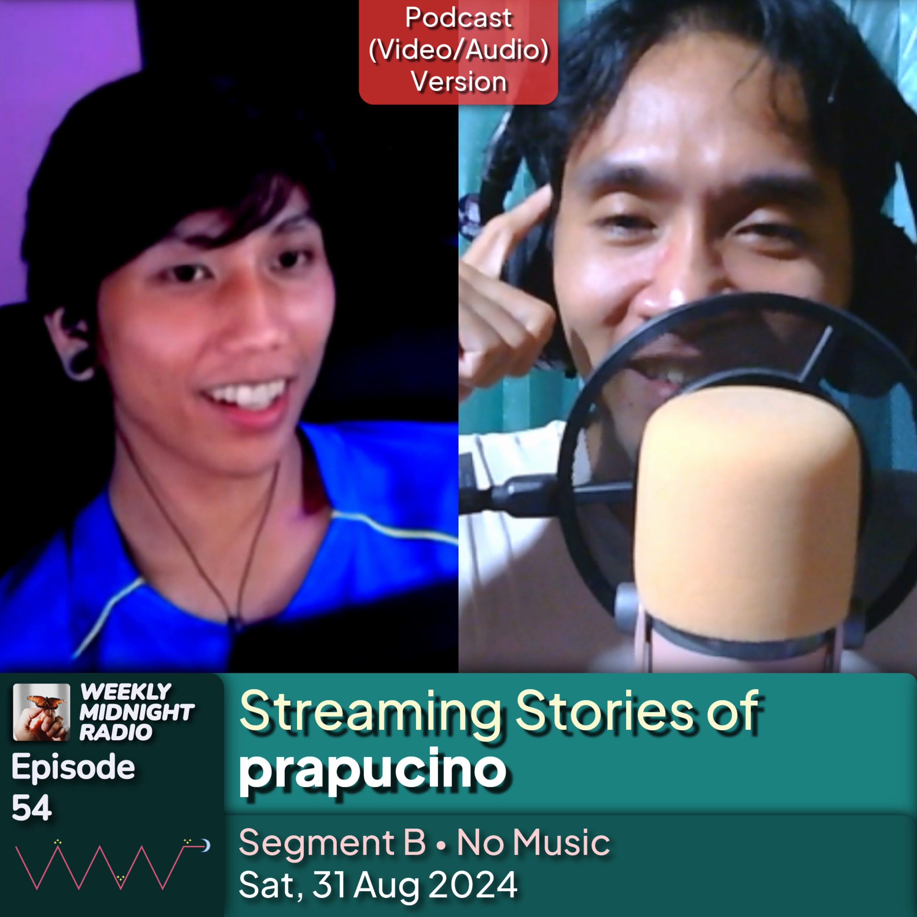 (ID/EN) #WMR EP 54: Streaming Stories of @prapucino • #WeeklyMidnightRadio episode artwork