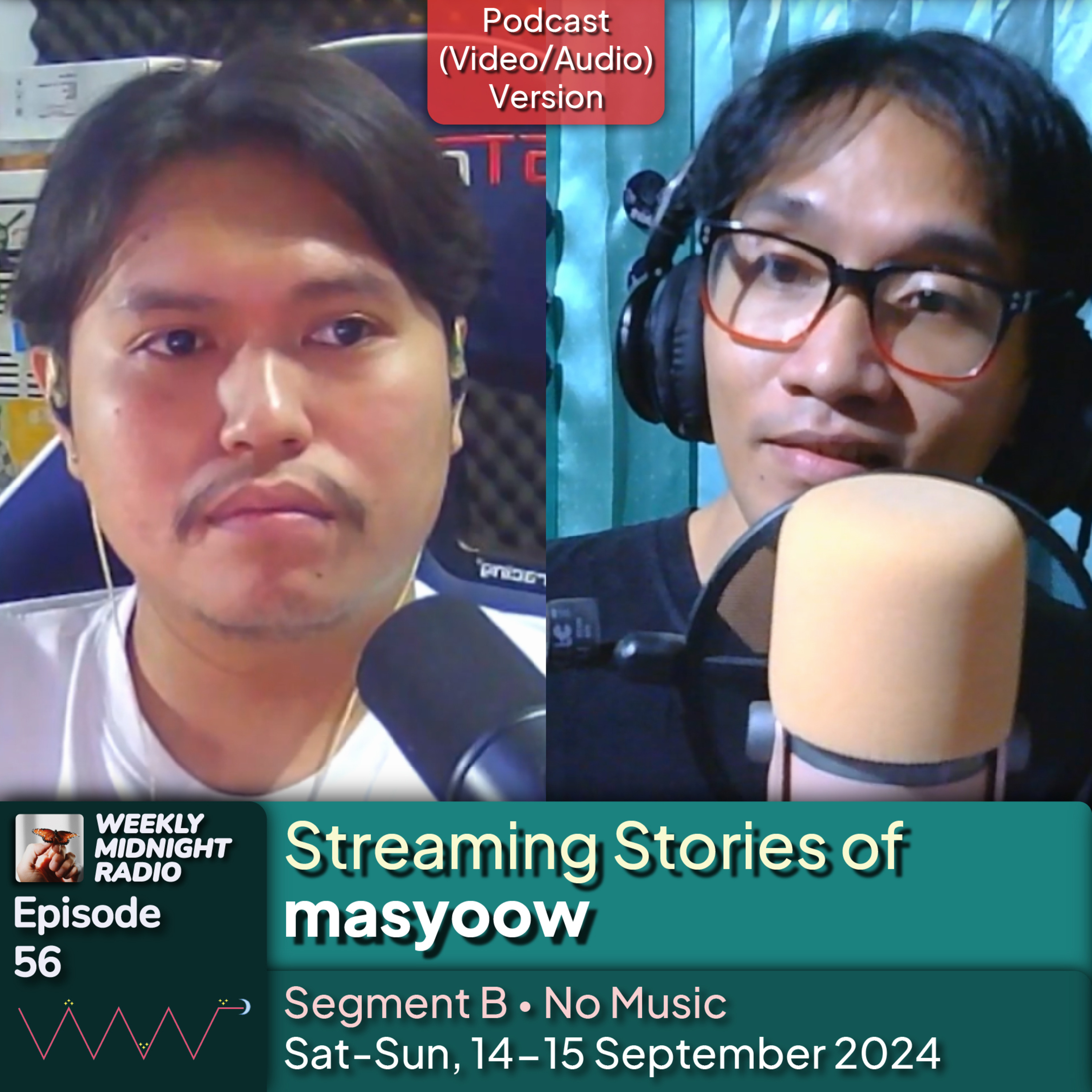 (ID/EN) #WMR EP 56: Streaming Stories of @masyoow • #WeeklyMidnightRadio episode artwork