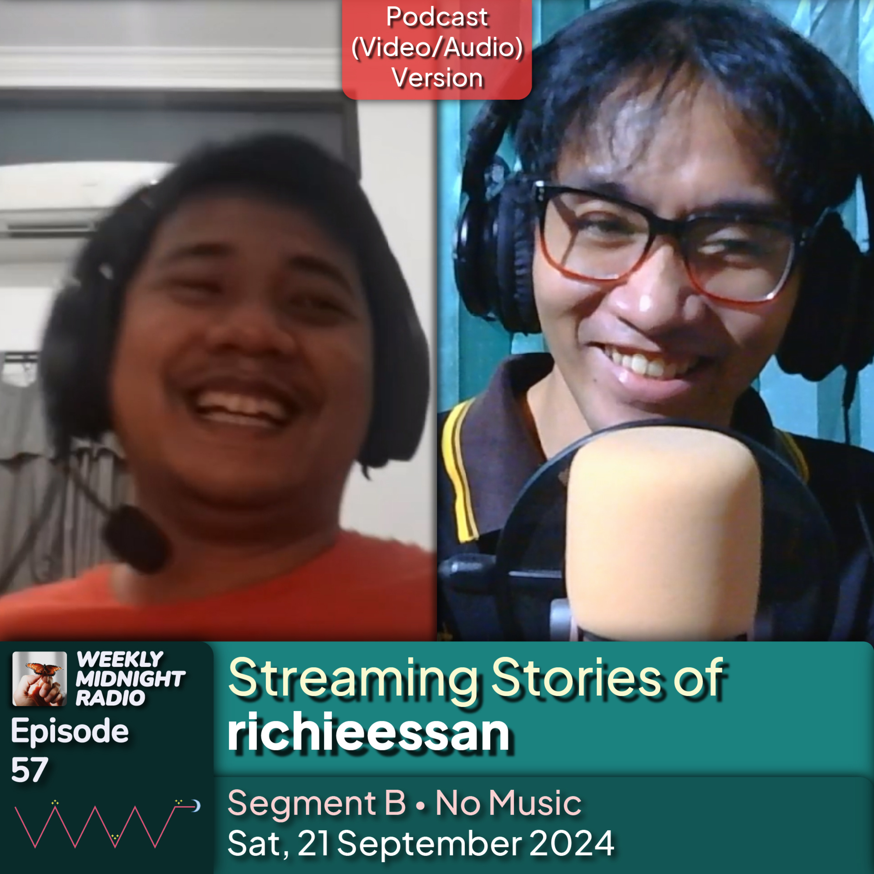 (ID/EN) #WMR EP 57: Streaming Stories of @richieessan • #WeeklyMidnightRadio episode artwork