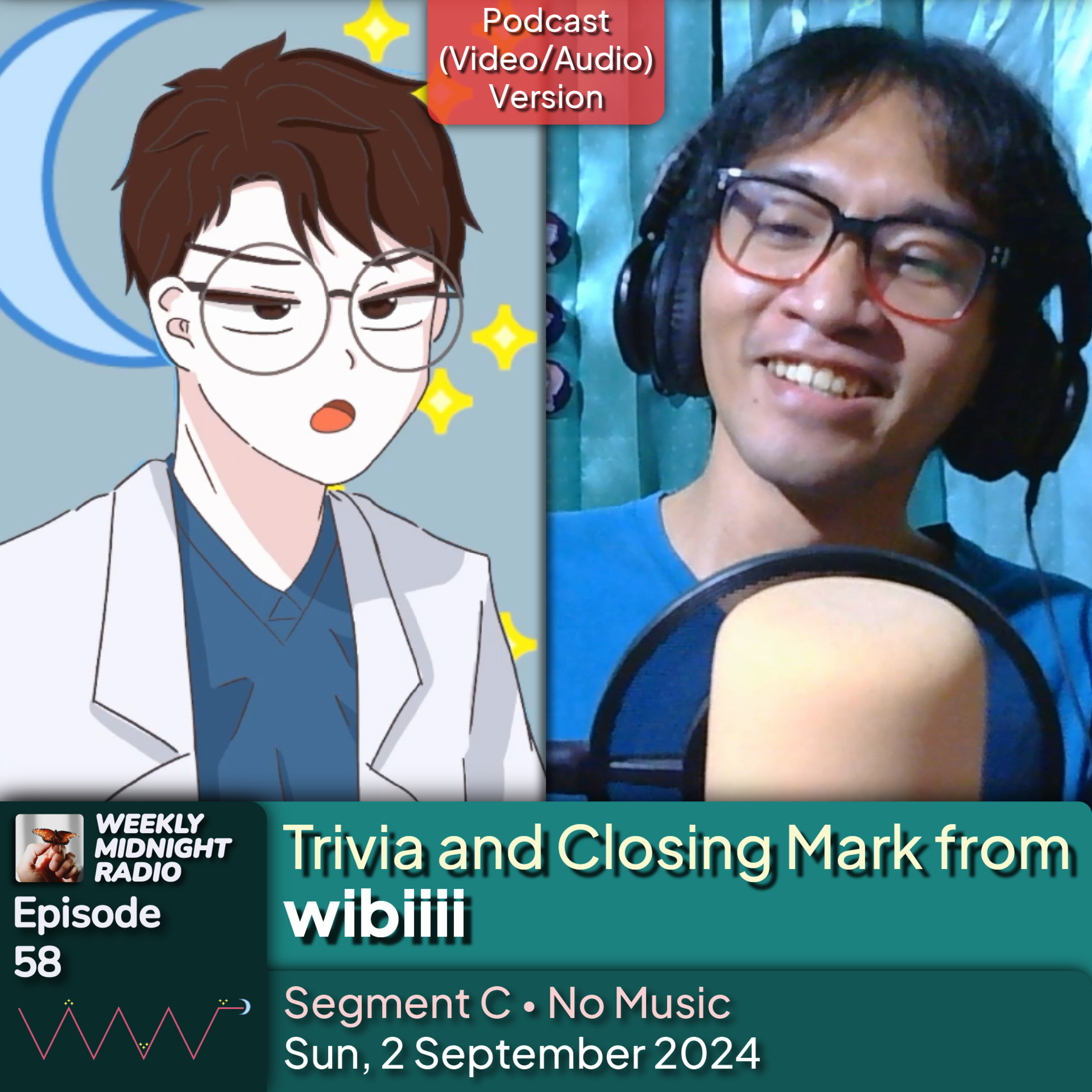 (ID/EN) #WMR EP 58: Trivia and Closing Mark from @wibiiii • #WeeklyMidnightRadio episode artwork