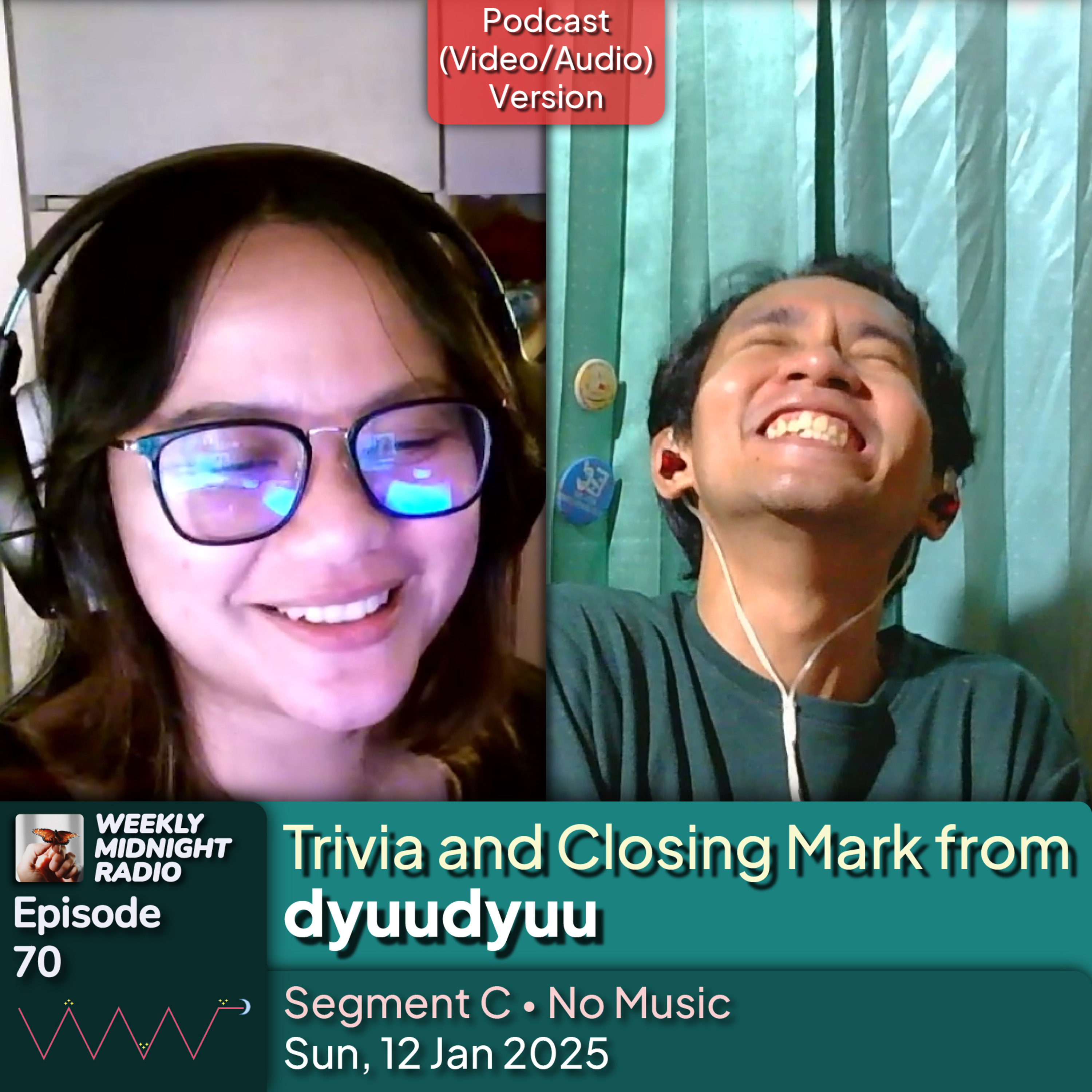 (ID/EN) #WMR EP 70: Trivia and Closing Mark from @dyuudyuu • #WeeklyMidnightRadio episode artwork