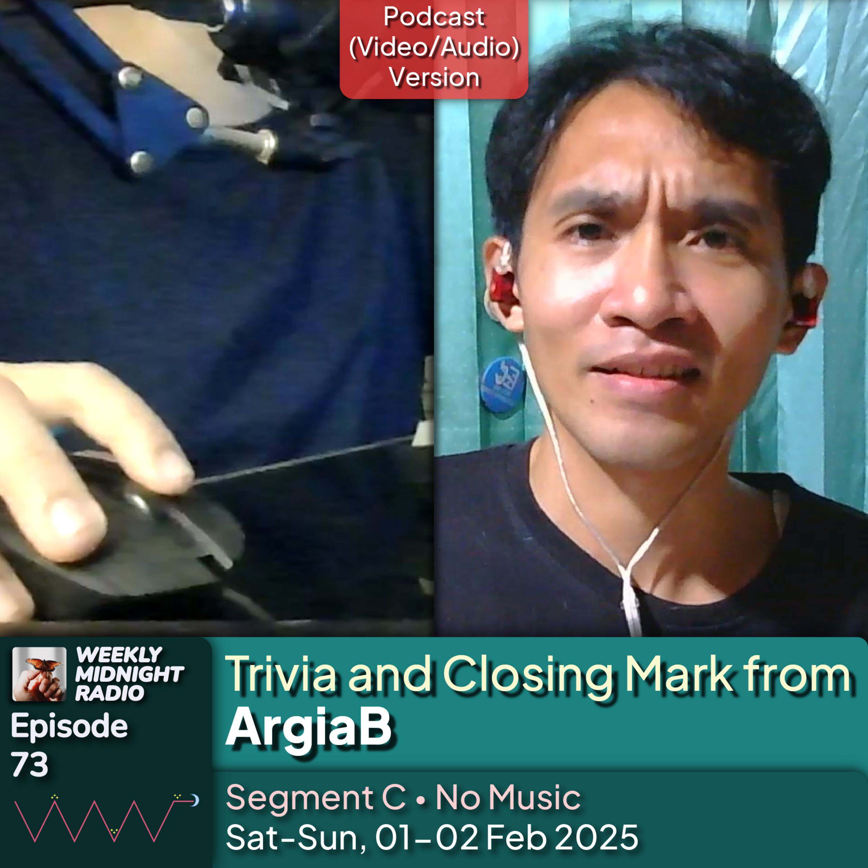 (ID/EN) #WMR EP 73: Trivia and Closing Mark from @ArgiaB • #WeeklyMidnightRadio episode artwork