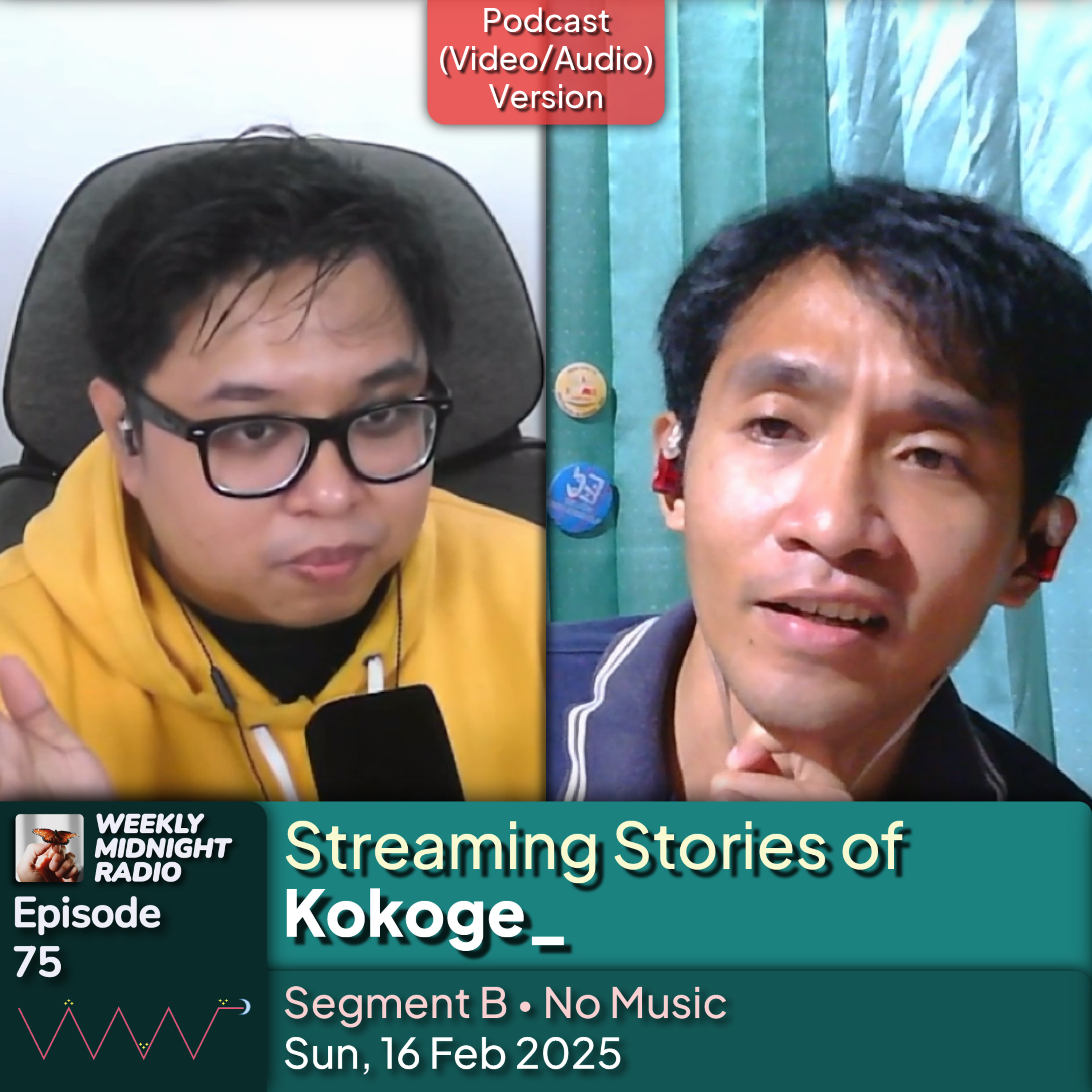 (ID/EN) #WMR EP 75: Streaming Stories of @Kokoge_ • #WeeklyMidnightRadio episode artwork