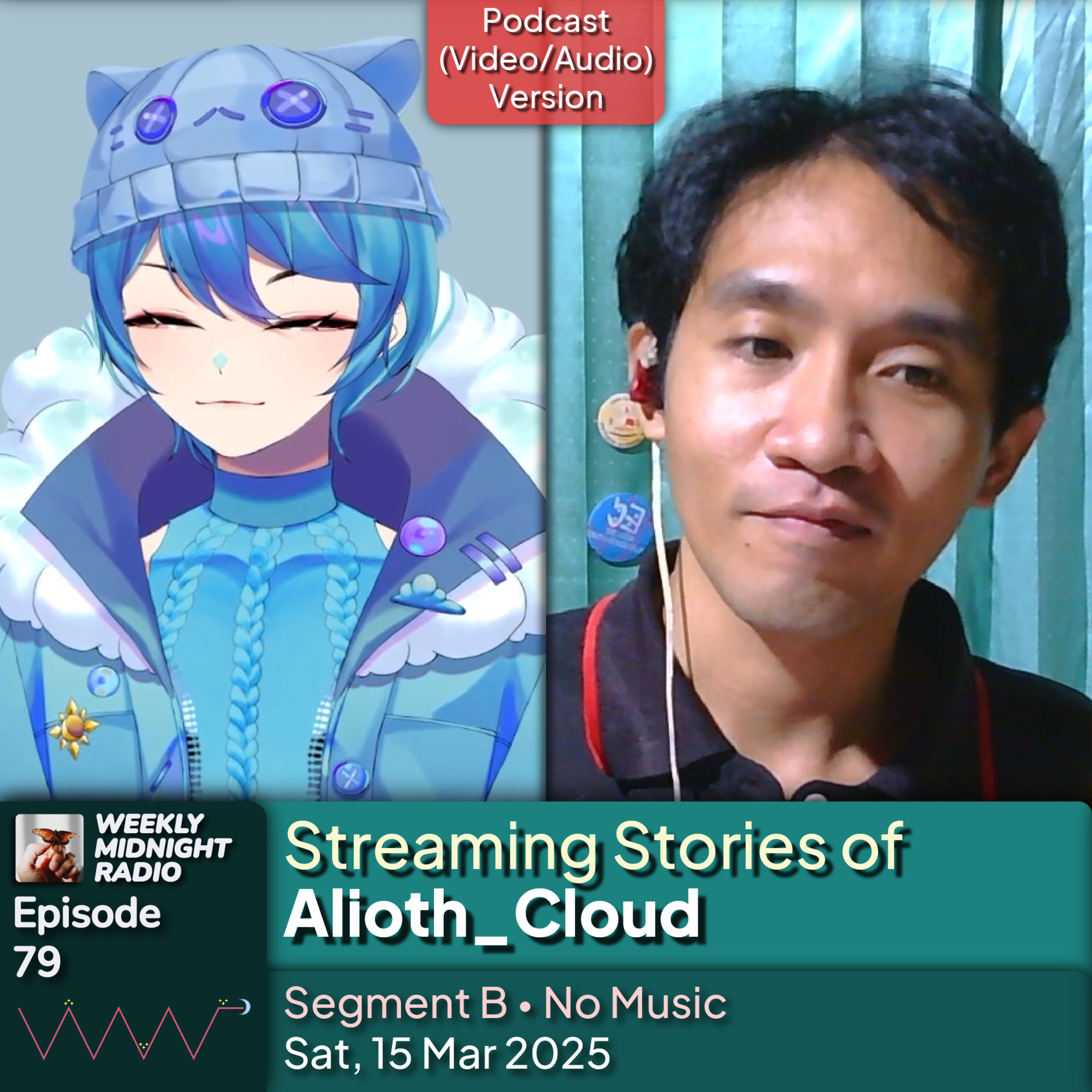 (ID/EN) #WMR EP 79: Streaming Stories of @Alioth_Cloud • #WeeklyMidnightRadio episode artwork