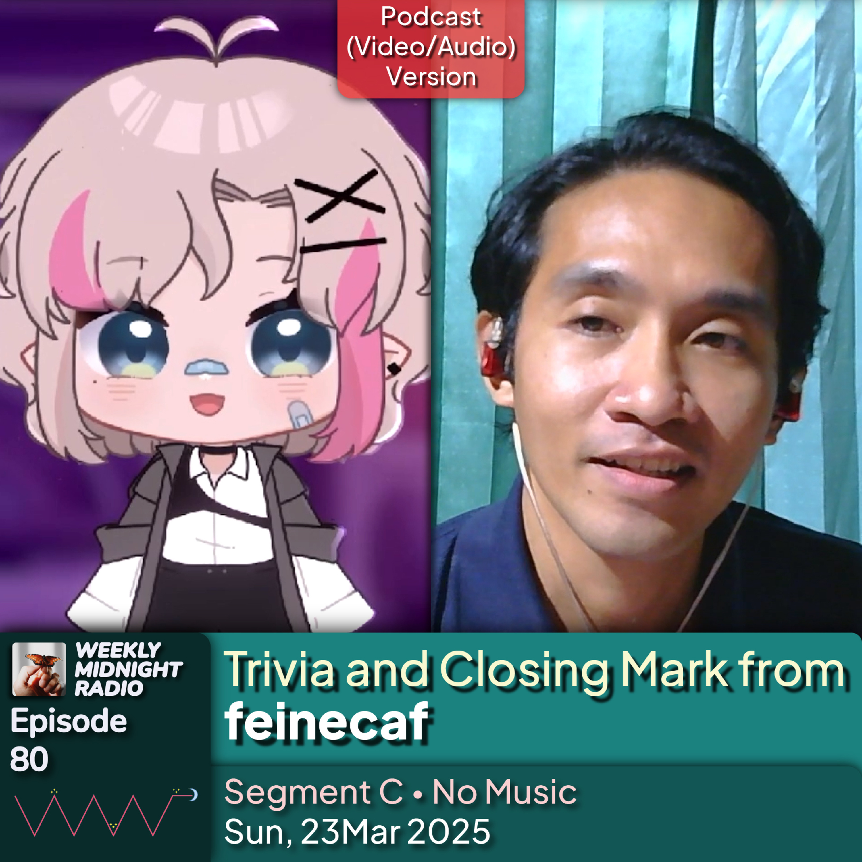 (ID/EN) #WMR EP 80: Trivia and Closing Mark from @feinecaf • #WeeklyMidnightRadio episode artwork