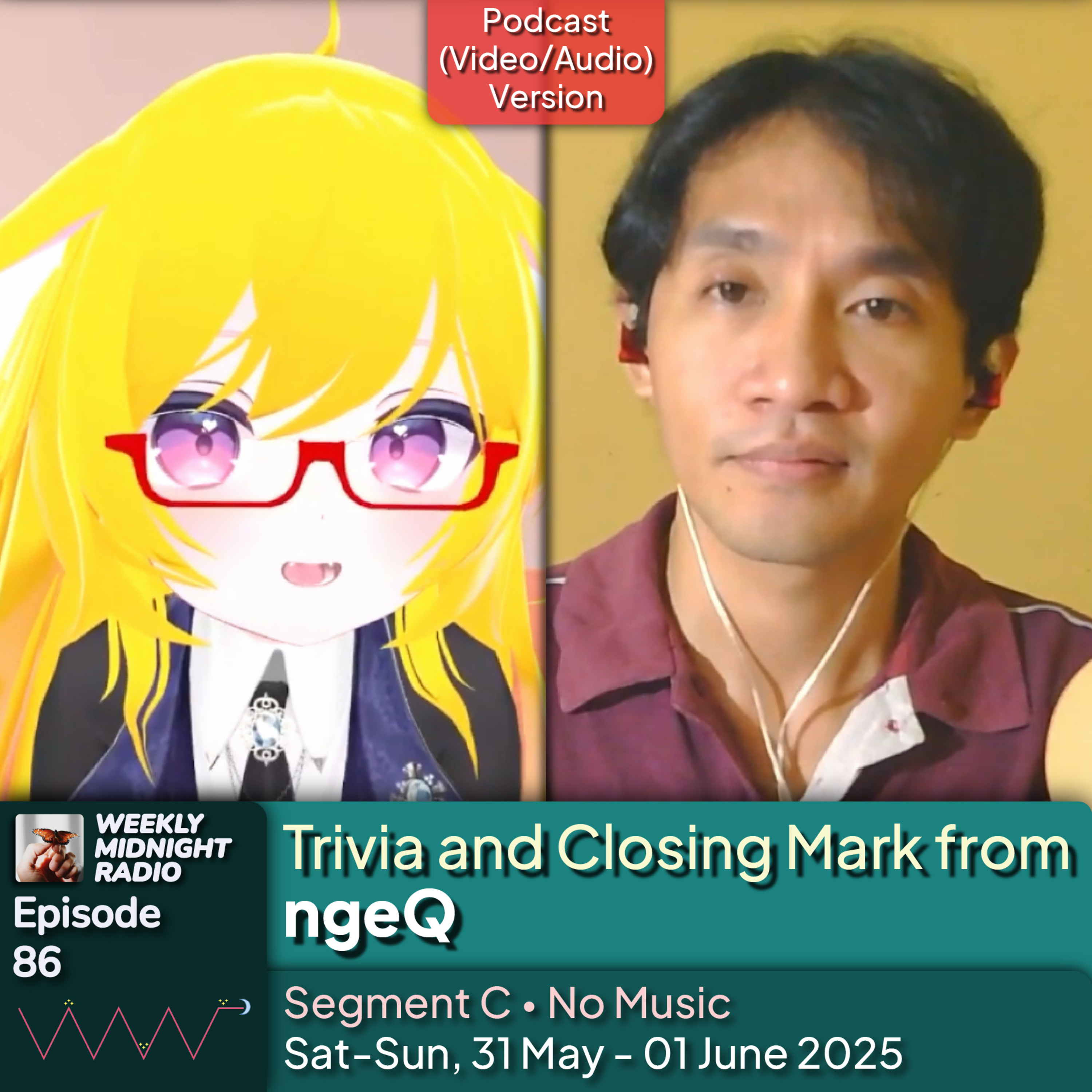(ID/EN) #WMR EP 86: Trivia and Closing Mark from @ngeQ • #WeeklyMidnightRadio episode artwork