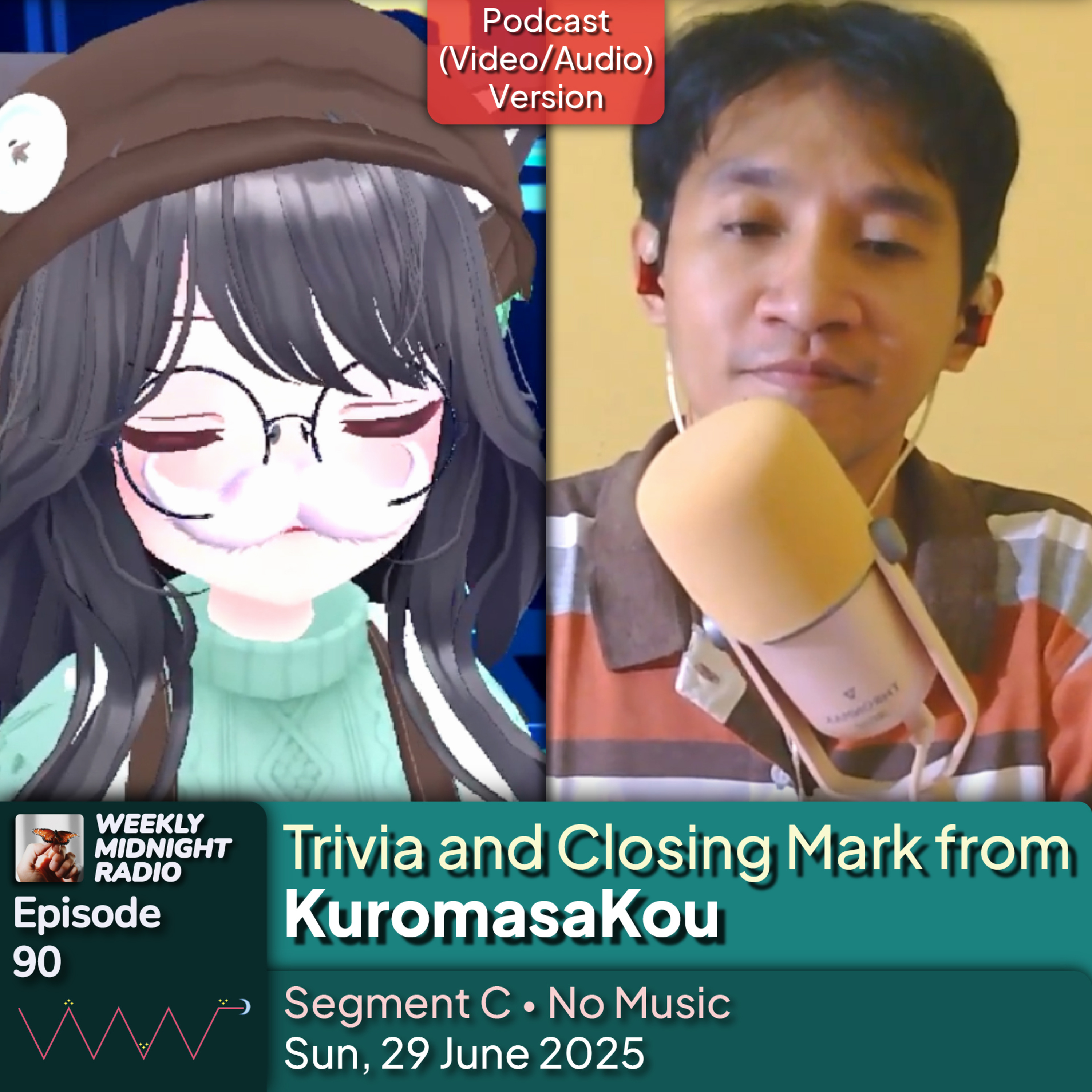 (ID/EN) #WMR EP 90: Trivia and Closing Mark from @KuromasaKou • #WeeklyMidnightRadio episode artwork