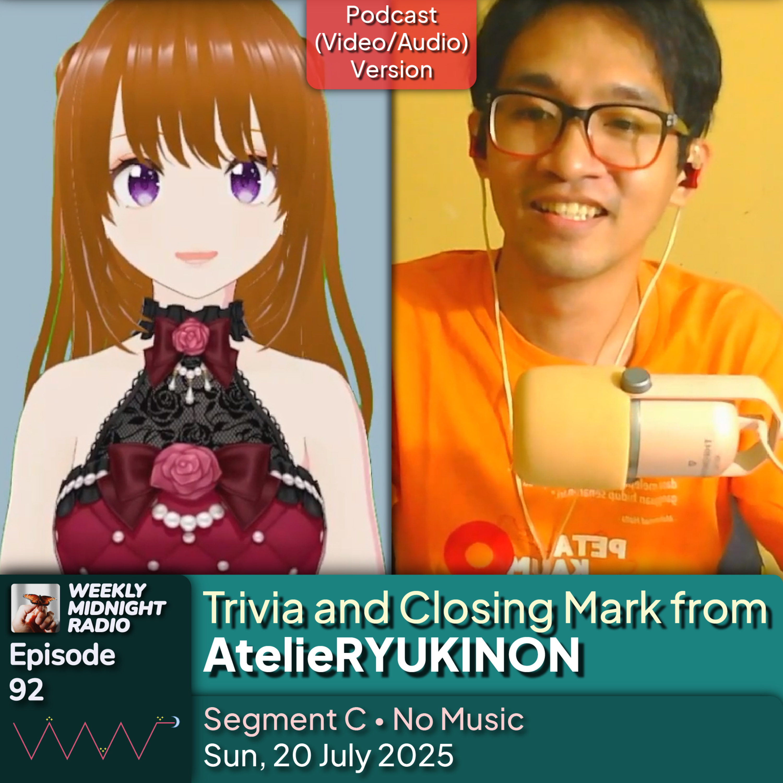 (ID/EN) #WMR EP 92: Trivia and Closing Mark from @AtelieRYUKINON • #WeeklyMidnightRadio episode artwork