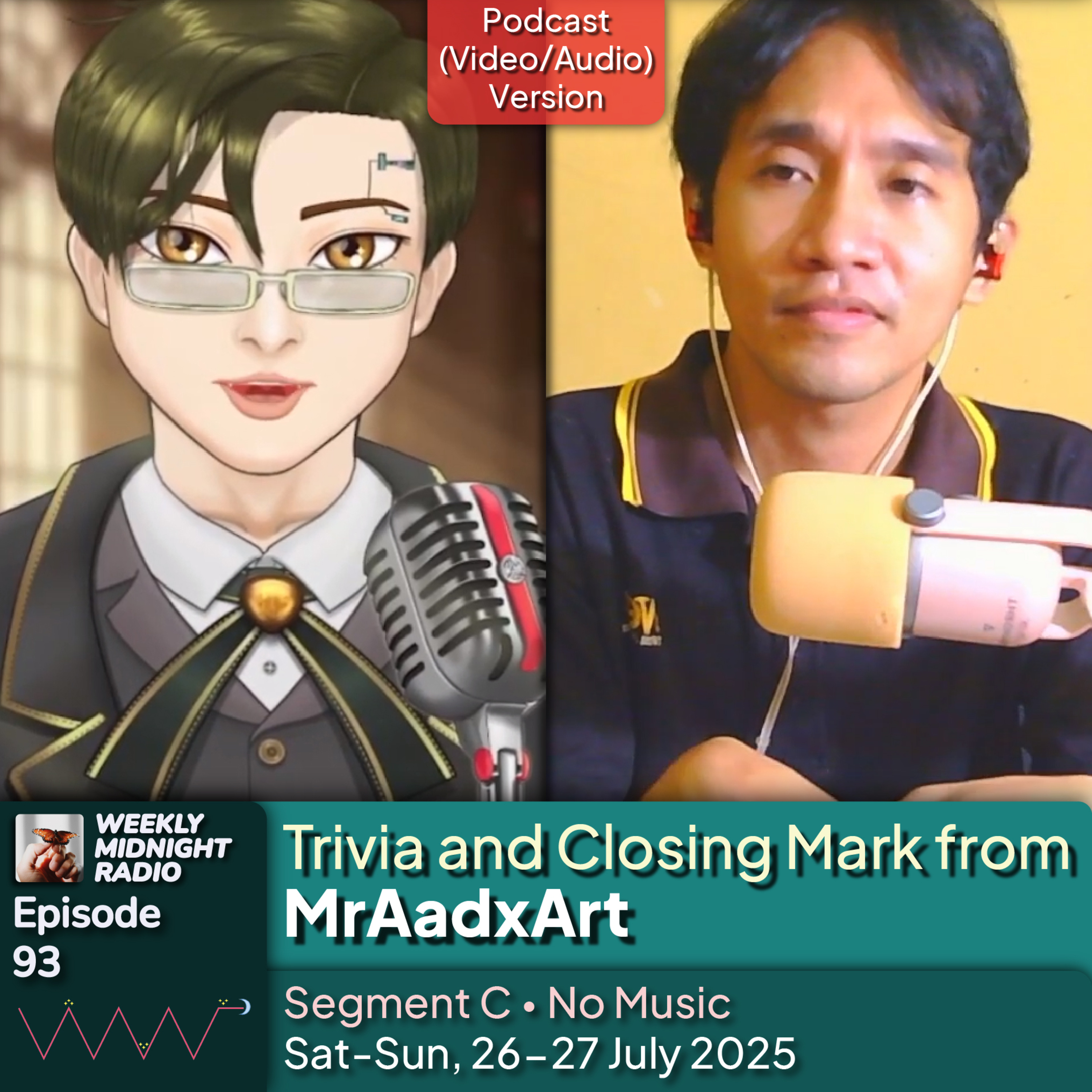 (ID/EN) #WMR EP 93: Trivia and Closing Mark from @MrAadxArt • #WeeklyMidnightRadio episode artwork