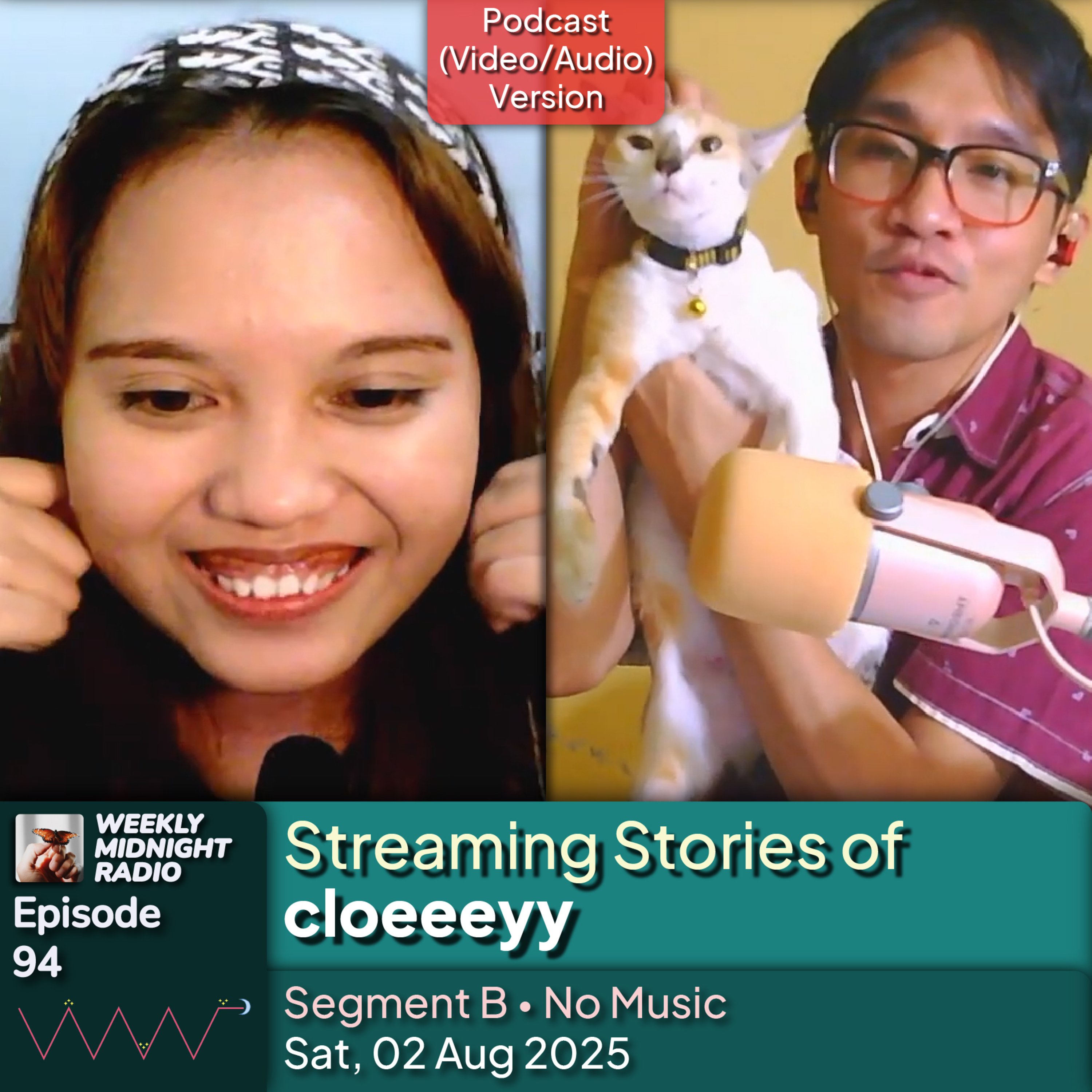 (ID/EN) #WMR EP 94: Streaming Stories of @cloeeeyy • #WeeklyMidnightRadio episode artwork