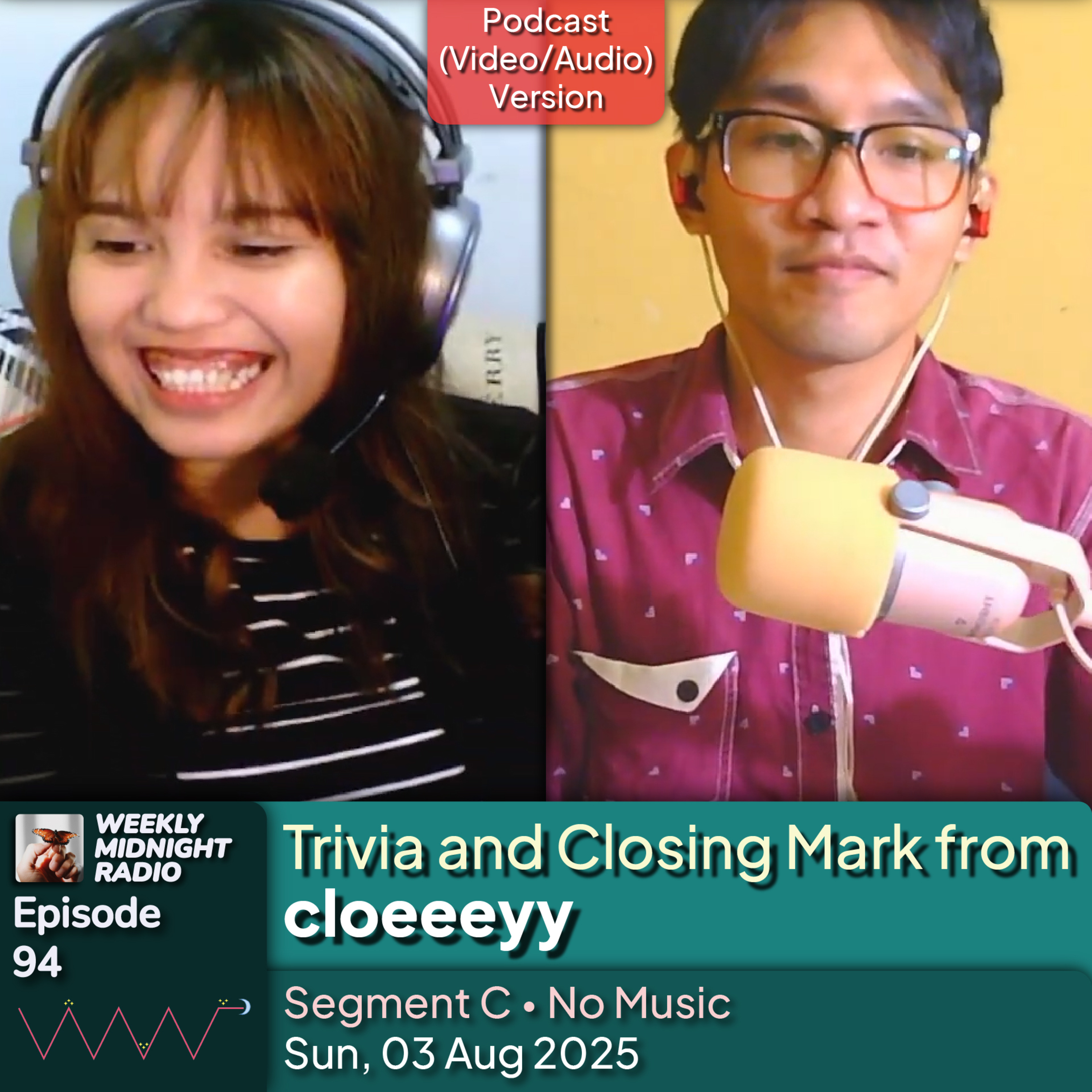 (ID/EN) #WMR EP 94: Trivia and Closing Mark from @cloeeeyy • #WeeklyMidnightRadio episode artwork