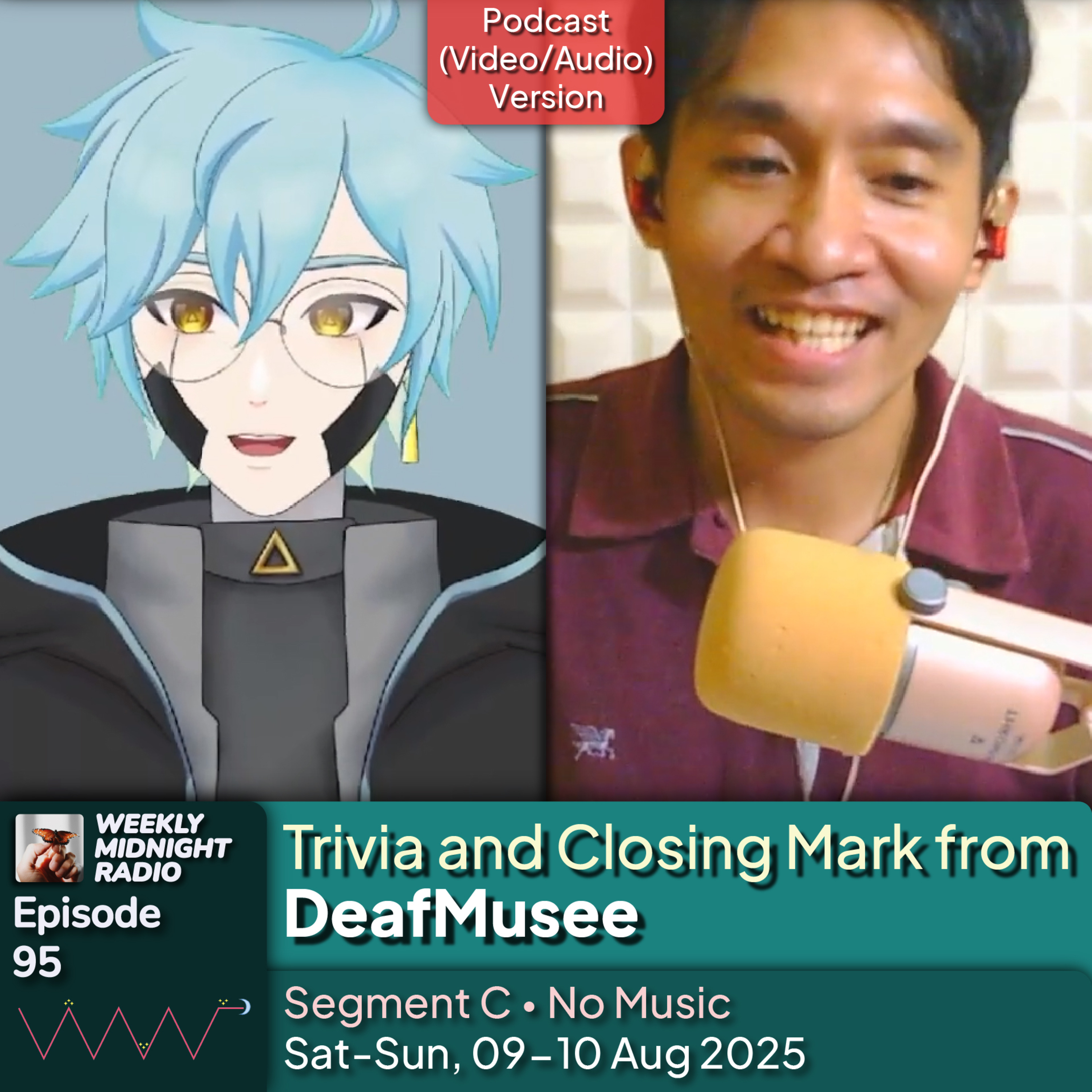 (ID/EN) #WMR EP 95: Trivia and Closing Mark from @DeafMusee • #WeeklyMidnightRadio episode artwork