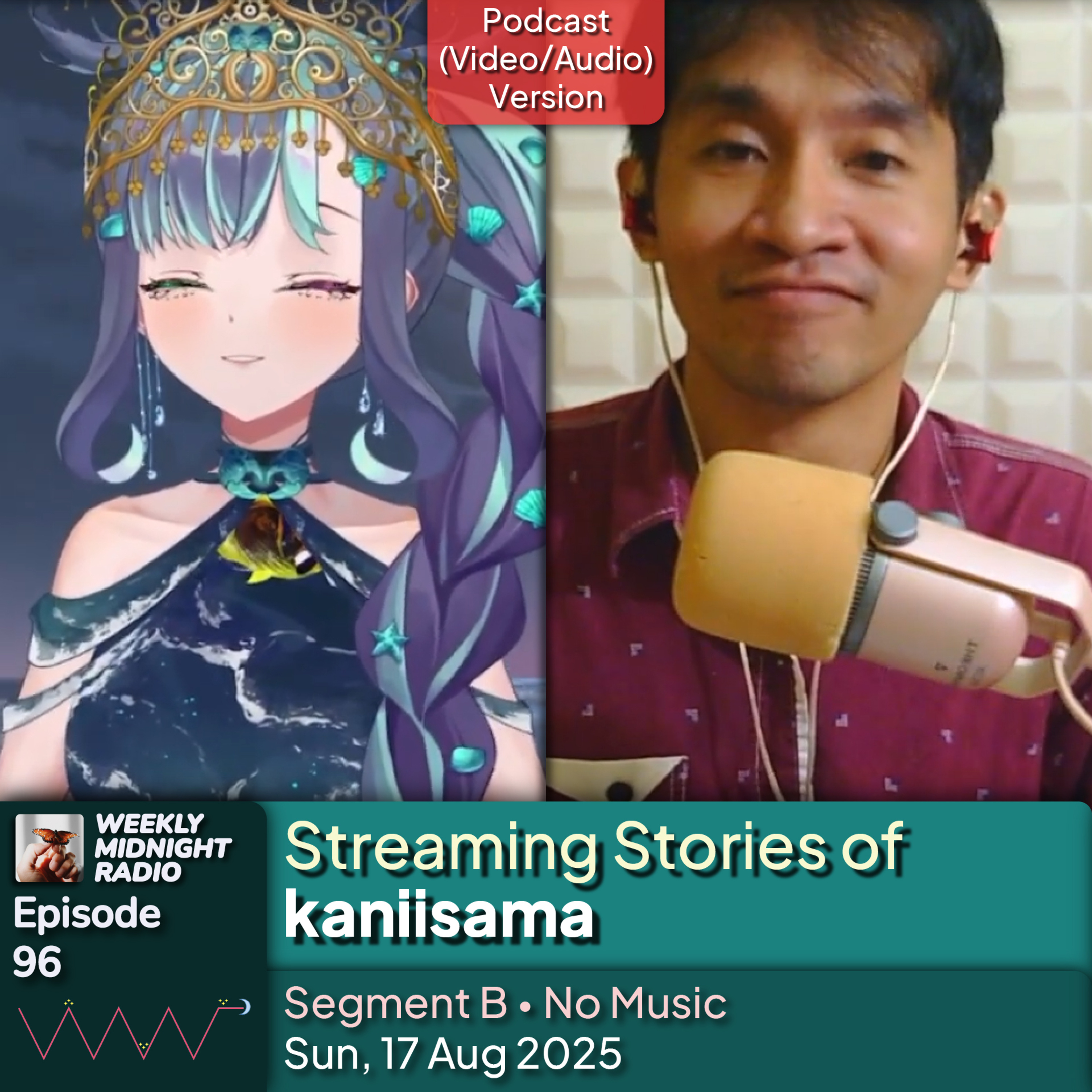 (ID/EN) #WMR EP 96: Streaming Stories of @kaniisama • #WeeklyMidnightRadio episode artwork
