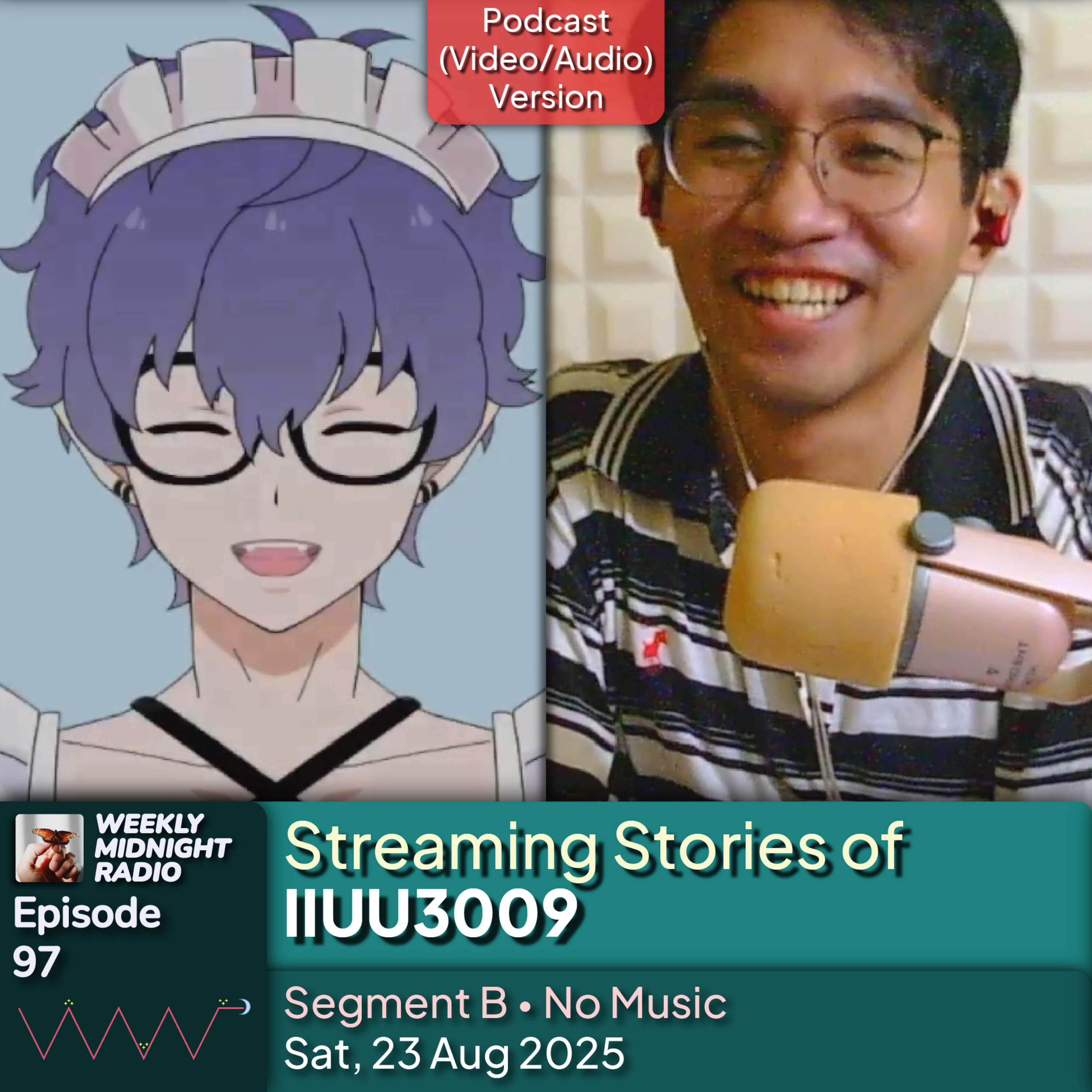 (ID/EN) #WMR EP 97: Streaming Stories of @IIUU3009 • #WeeklyMidnightRadio episode artwork
