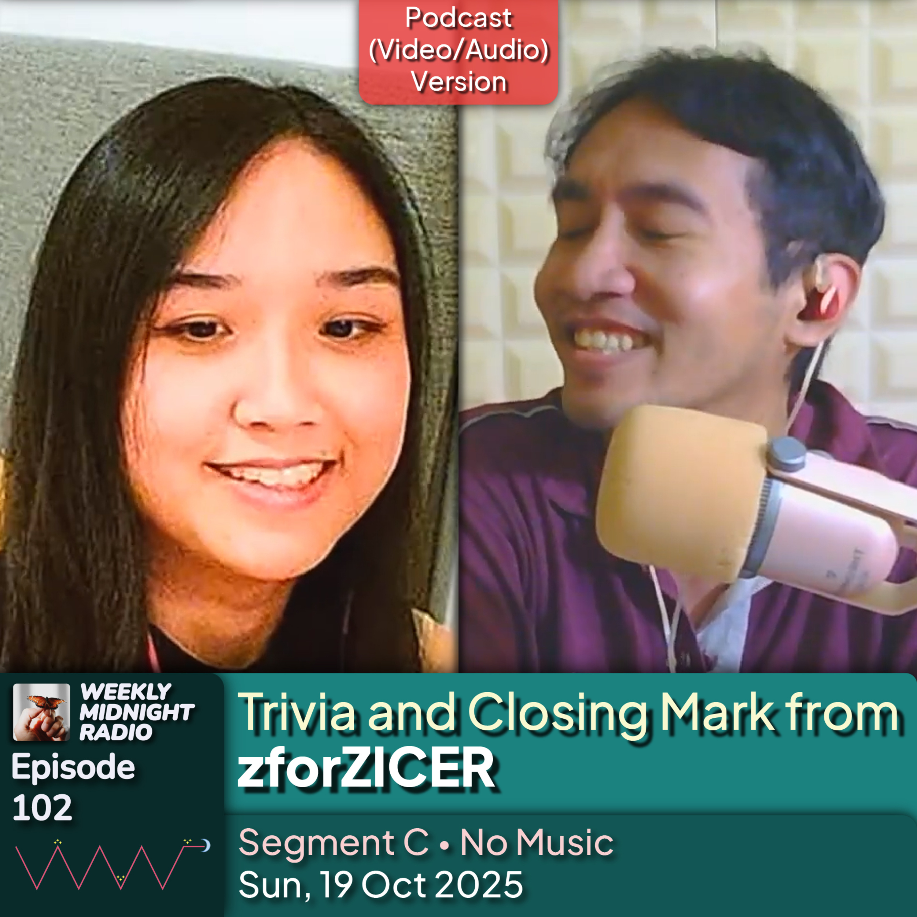 (ID/EN) #WMR EP 102: Trivia and Closing Mark from @zforZICER β’ #WeeklyMidnightRadio episode artwork