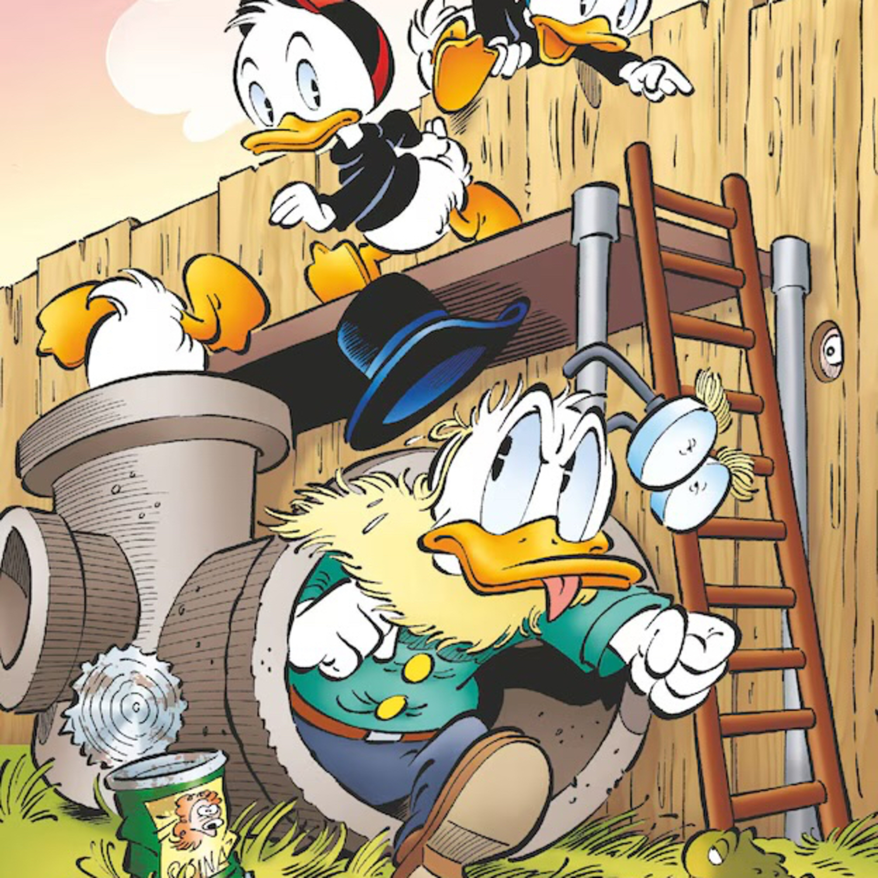 Donald Duck nummer 36 uit 2025: Donald’s geheime baantje