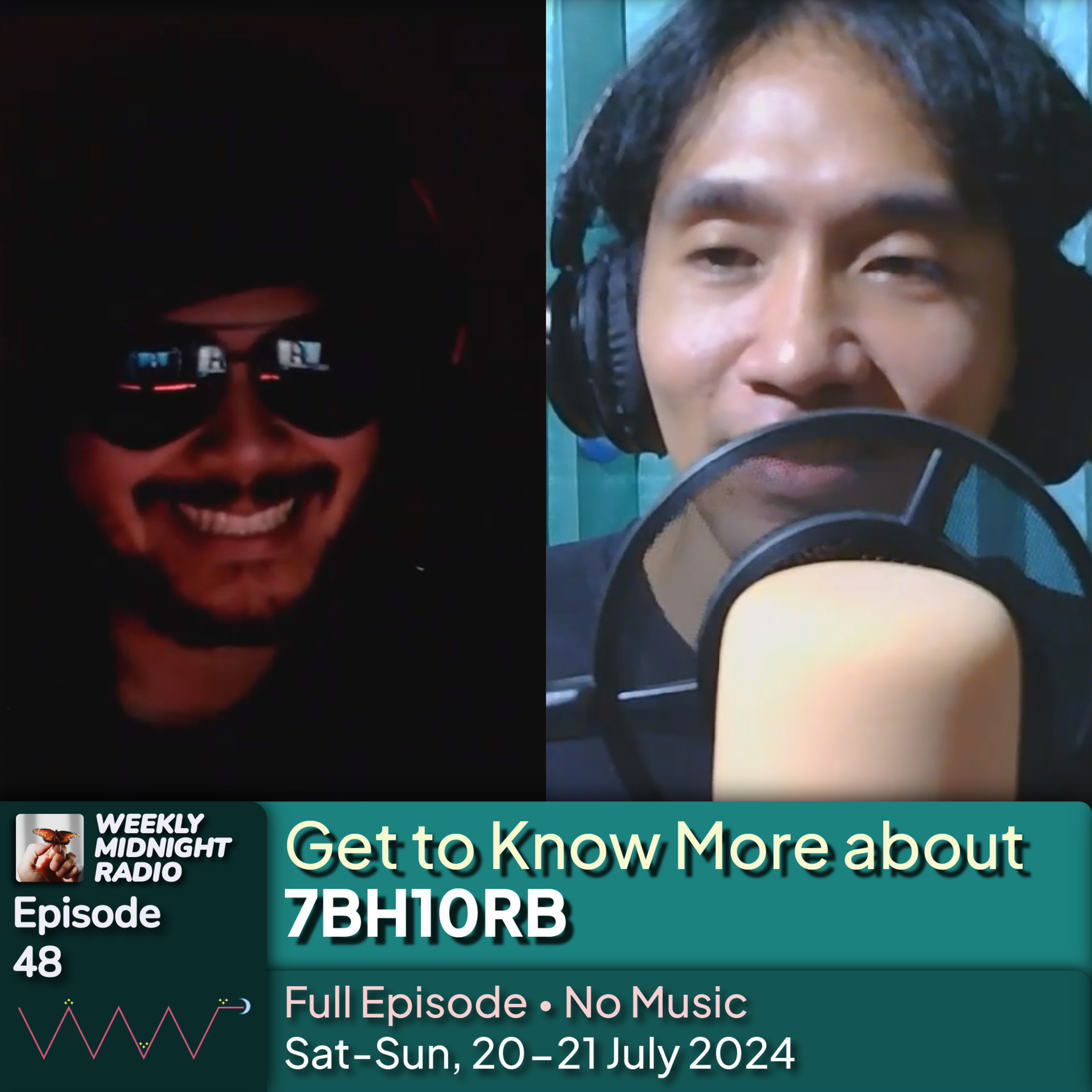 (ID/EN) #WMR EP 48: Get to Know More about @7BH10RB • #WeeklyMidnightRadio episode artwork