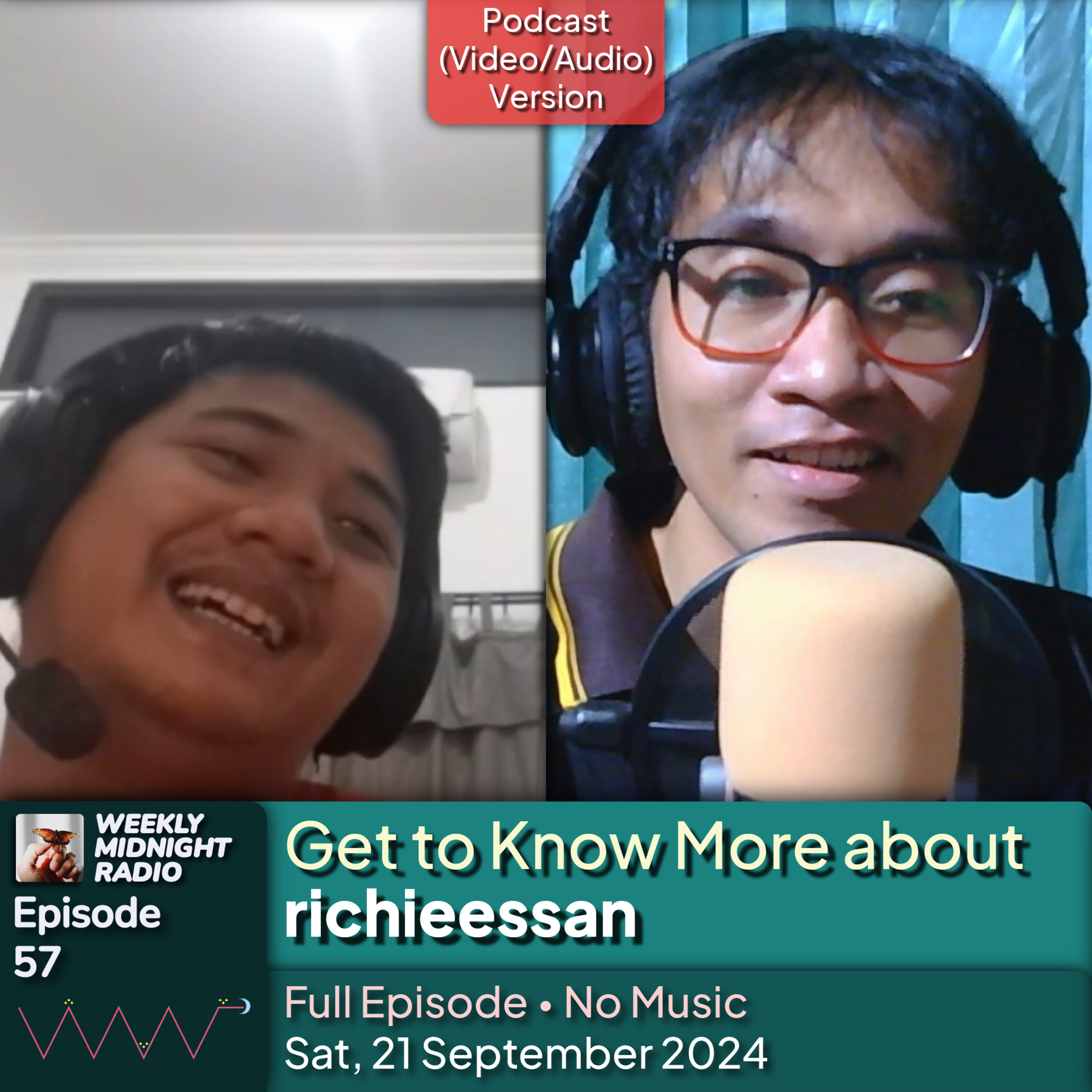 (ID/EN) #WMR EP 57: Get to Know More about @richieessan • #WeeklyMidnightRadio episode artwork