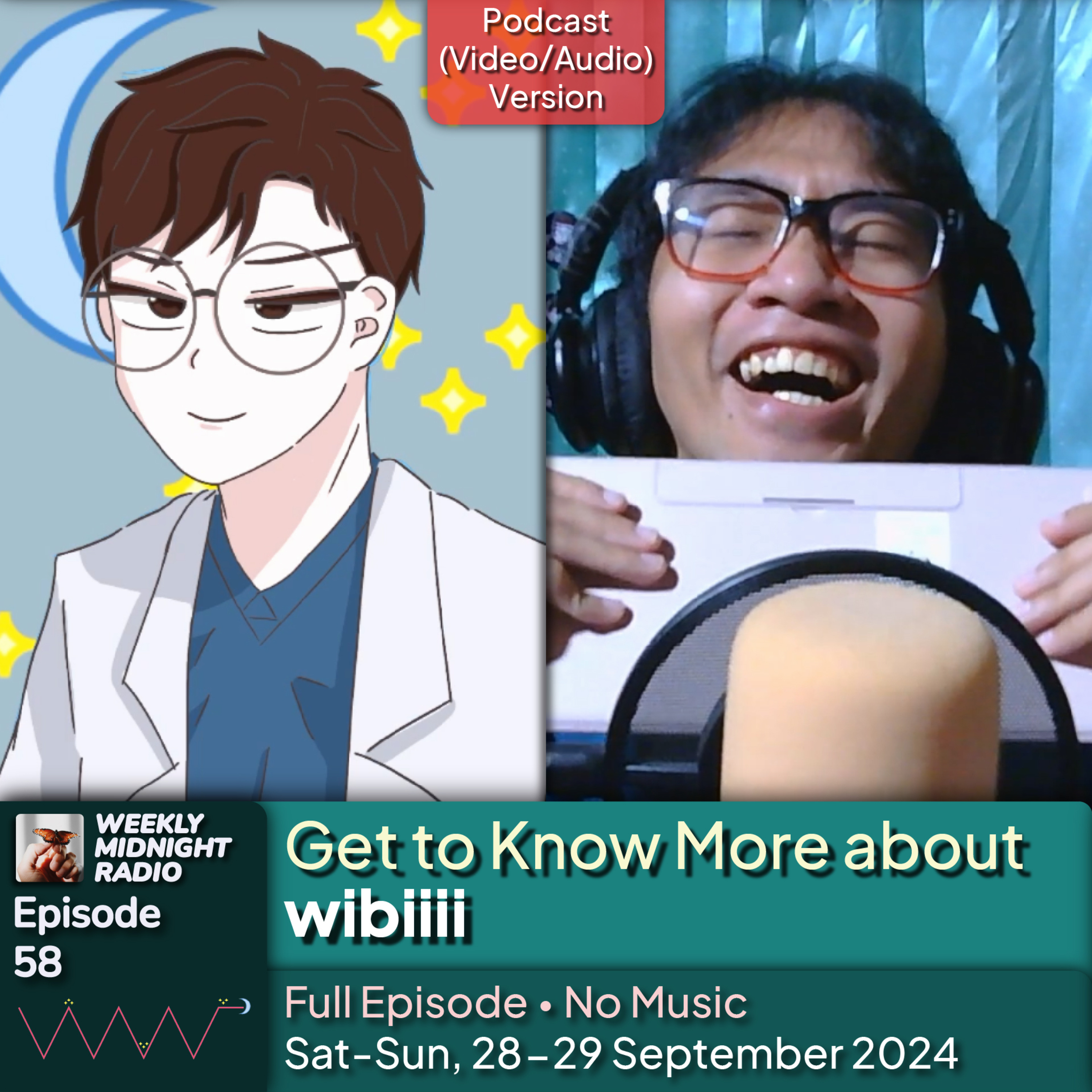 (ID/EN) #WMR EP 58: Get to Know More about @wibiiii • #WeeklyMidnightRadio episode artwork