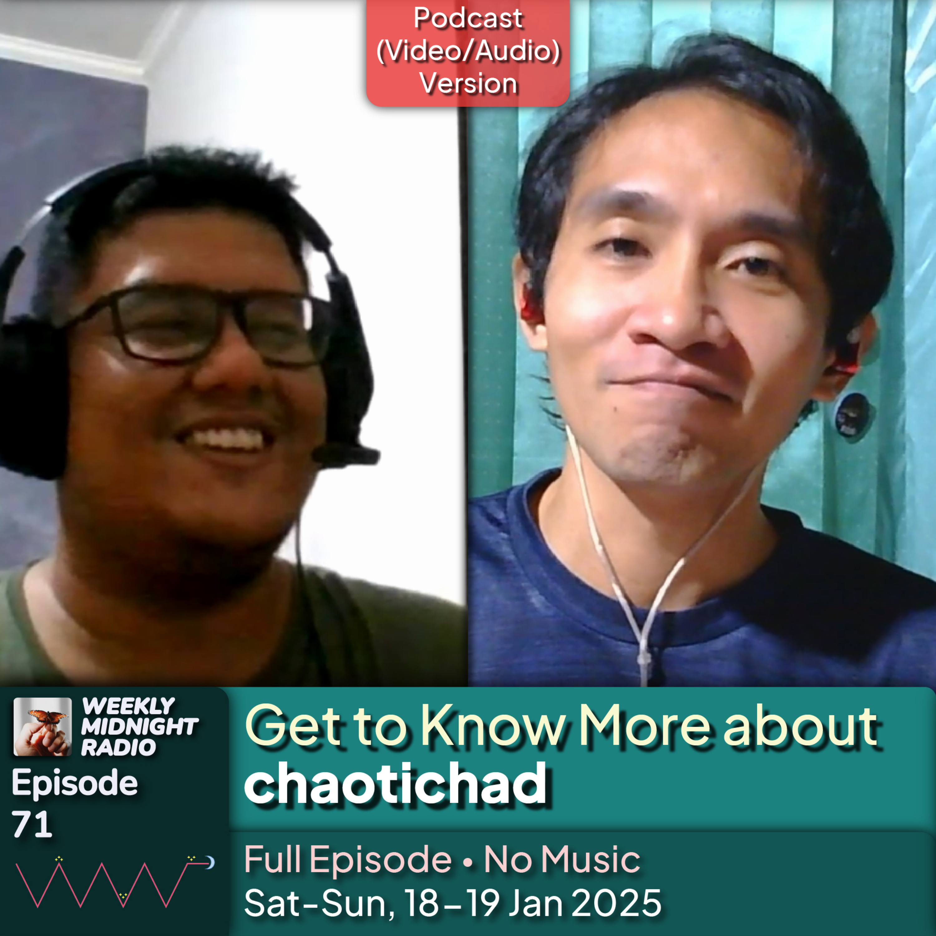 (ID/EN) #WMR EP 71: Get to Know More about @chaotichad • #WeeklyMidnightRadio episode artwork