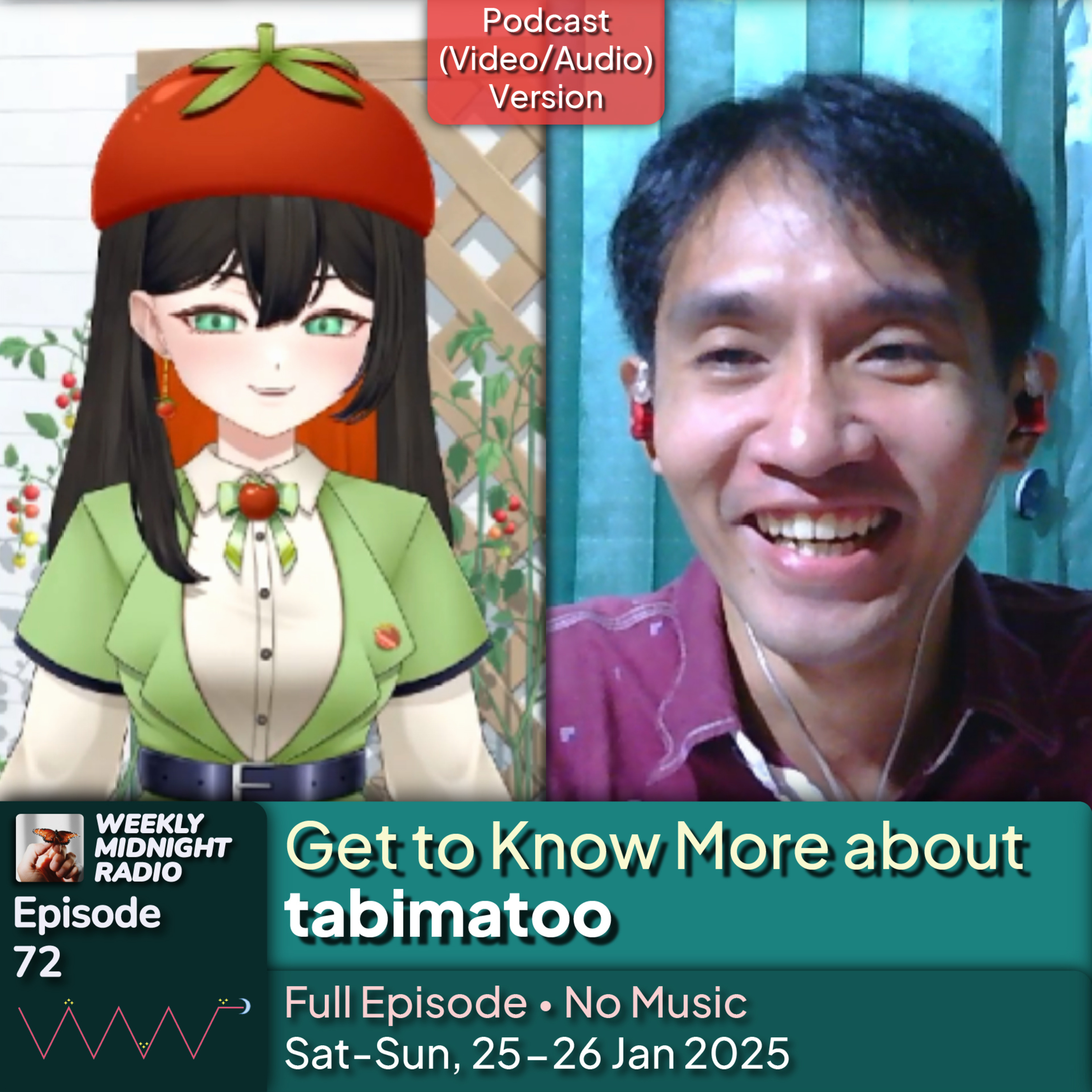 (ID/EN) #WMR EP 72: Get to Know More about @tabimatoo • #WeeklyMidnightRadio episode artwork