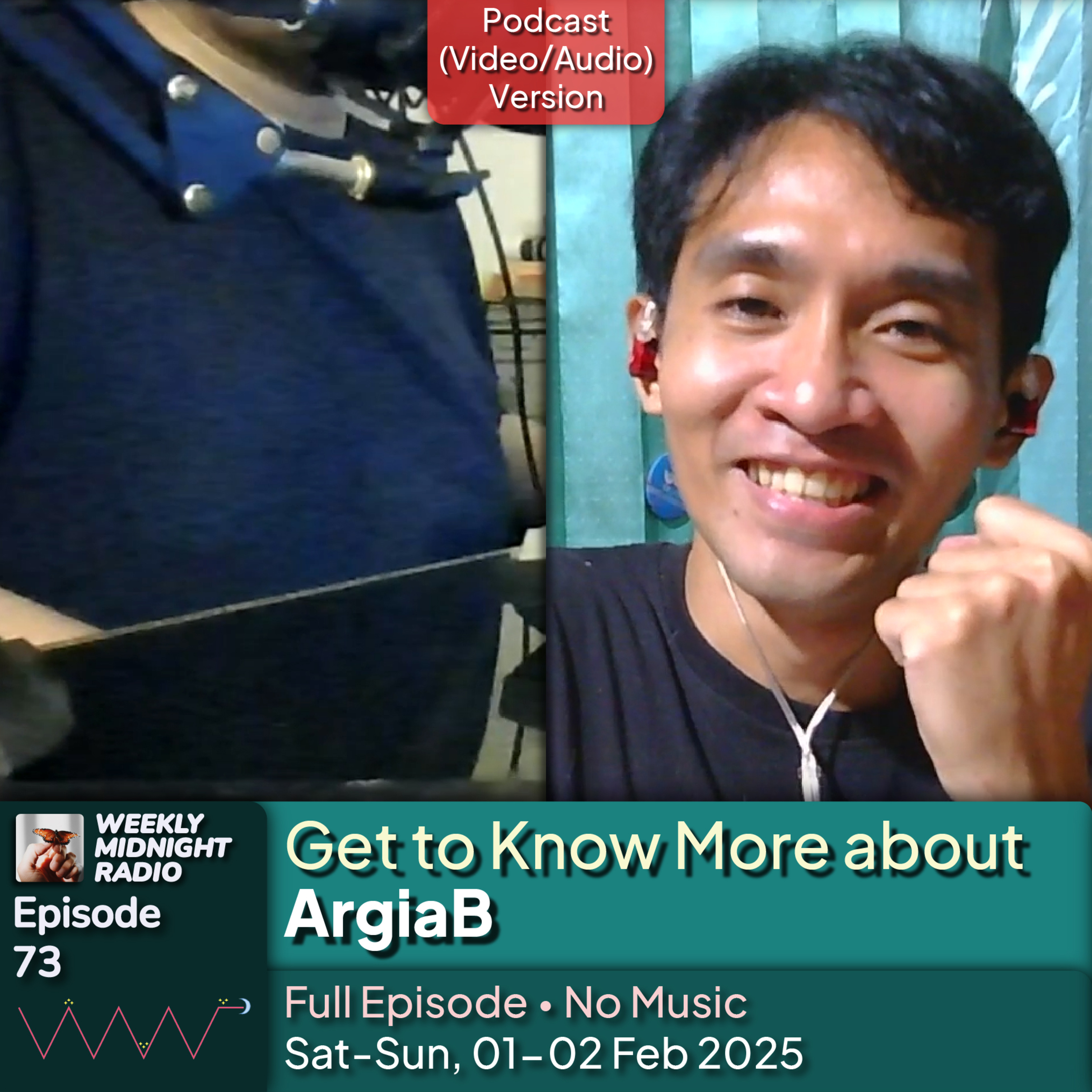 (ID/EN) #WMR EP 73: Get to Know More about @ArgiaB • #WeeklyMidnightRadio episode artwork