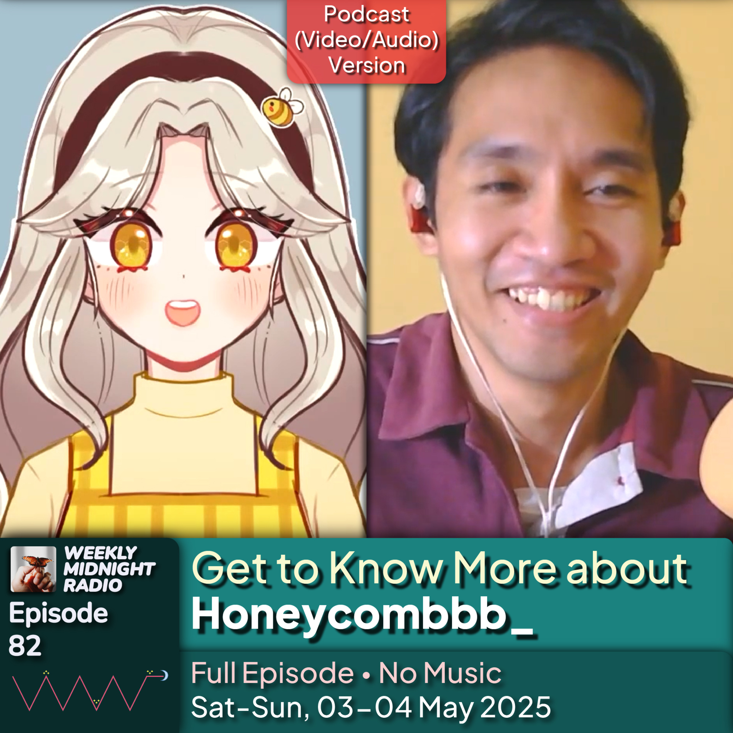 (ID/EN) #WMR EP 82: Get to Know More about @Honeycombbb_ • #WeeklyMidnightRadio episode artwork