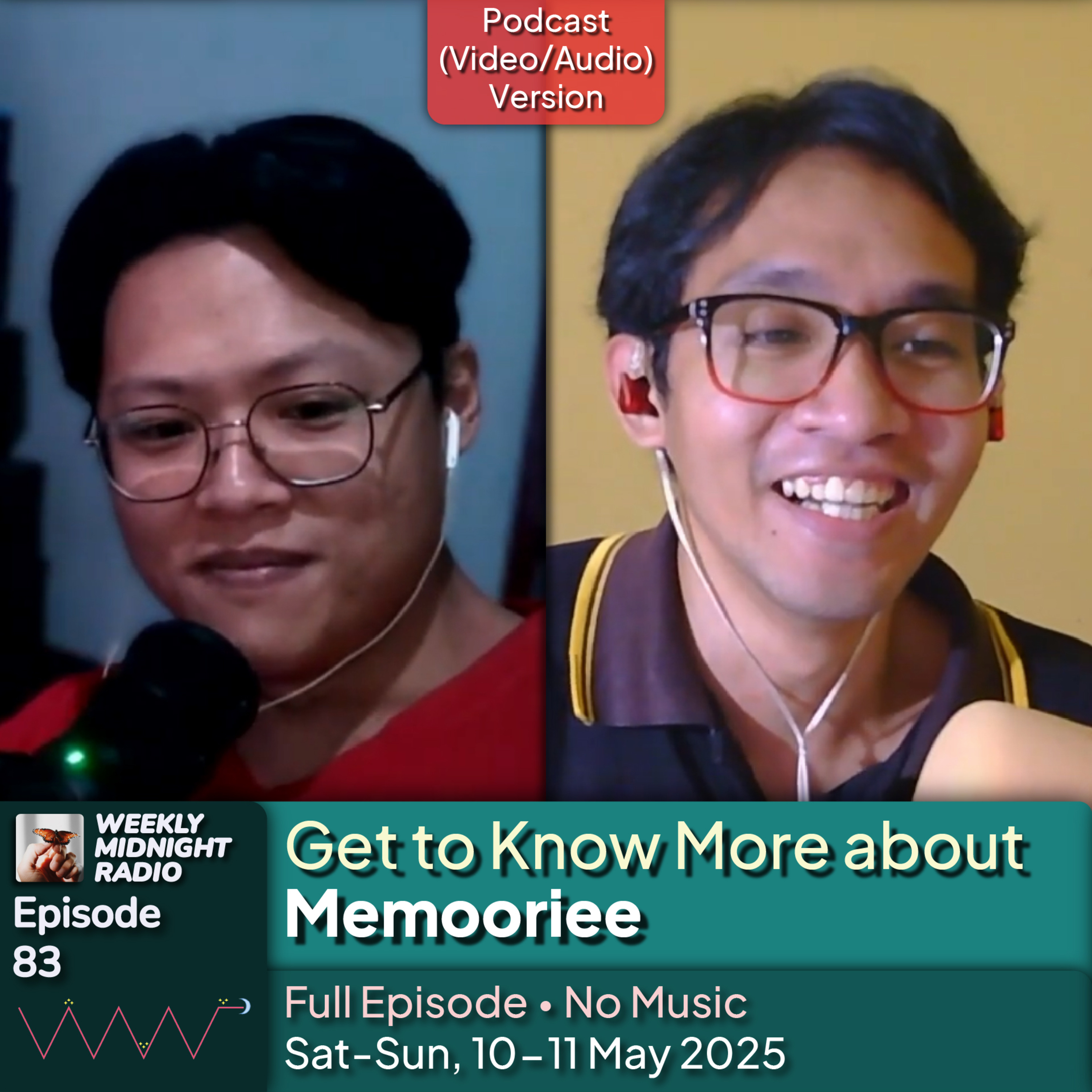 (ID/EN) #WMR EP 83: Get to Know More about @Memooriee • #WeeklyMidnightRadio episode artwork