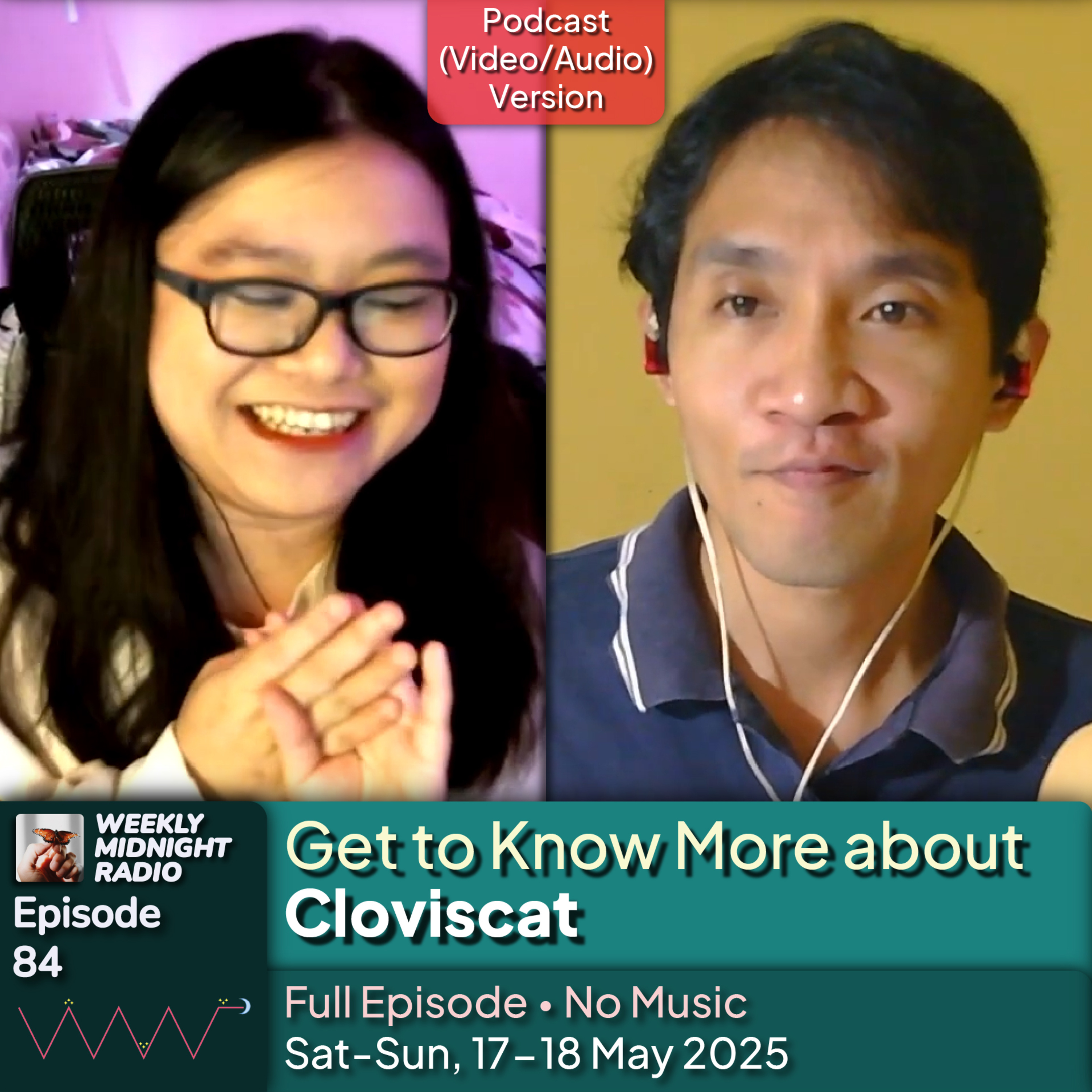 (ID/EN) #WMR EP 84: Get to Know More about @Cloviscat • #WeeklyMidnightRadio episode artwork