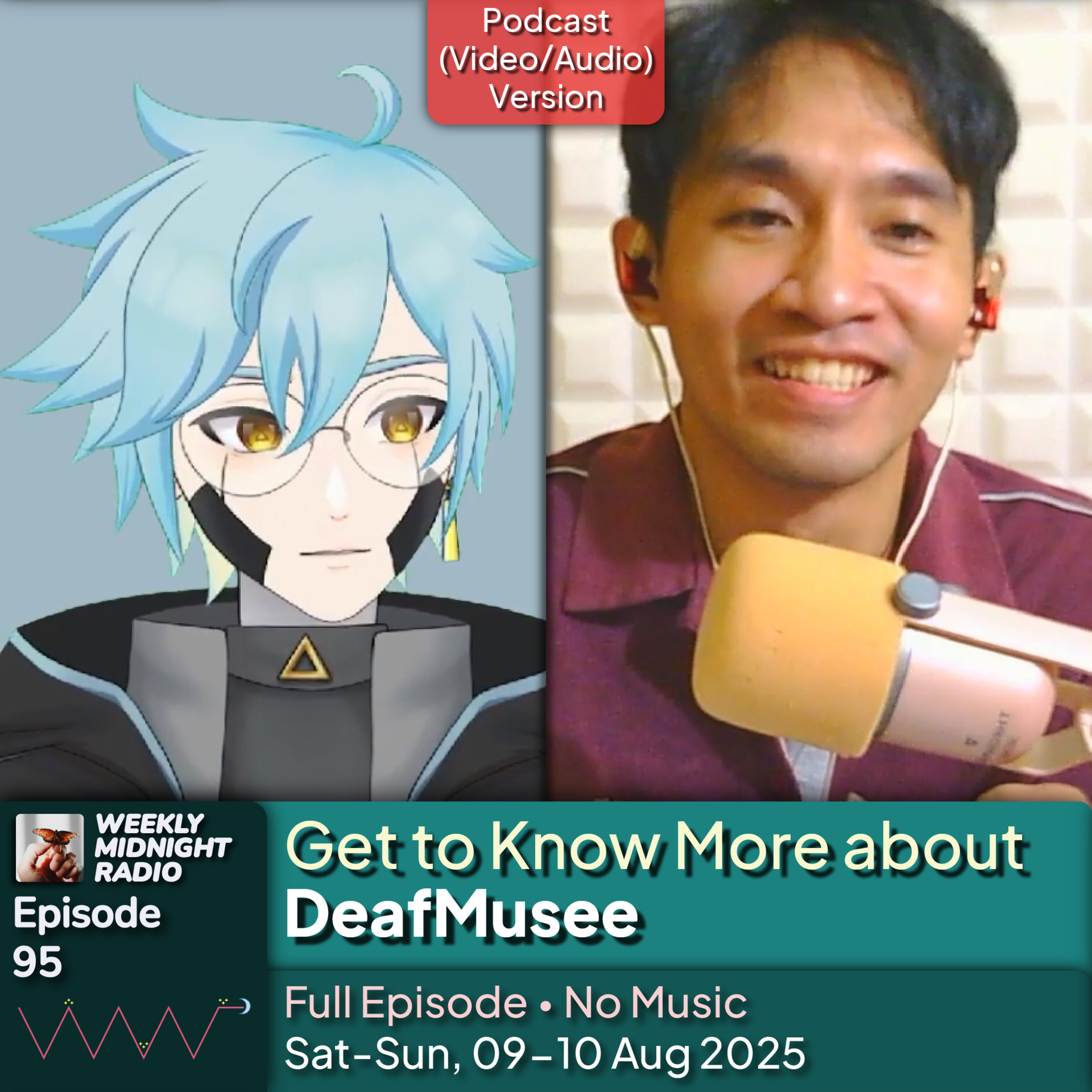 (ID/EN) #WMR EP 95: Get to Know More about @DeafMusee • #WeeklyMidnightRadio episode artwork