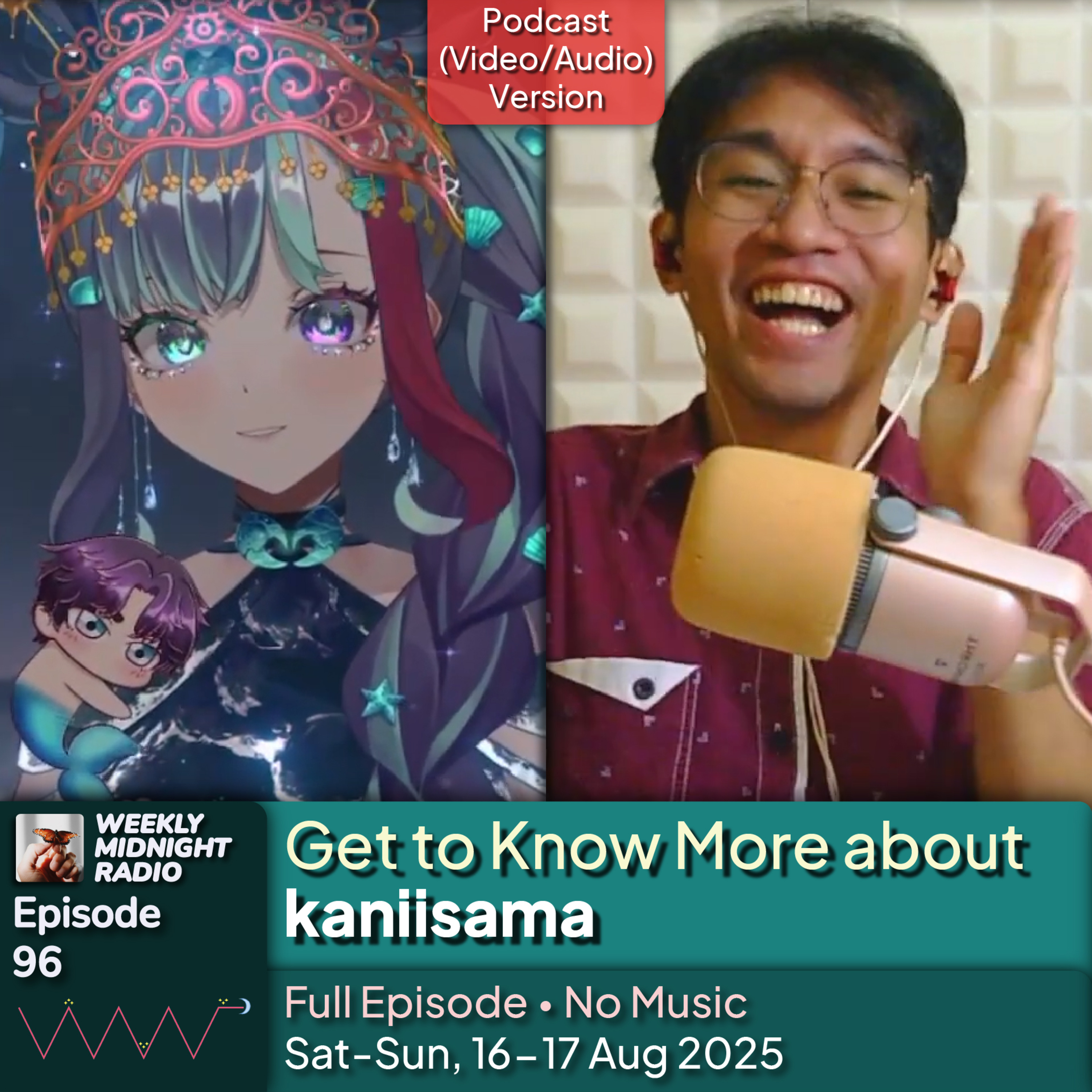 (ID/EN) #WMR EP 96: Get to Know More about @kaniisama • #WeeklyMidnightRadio episode artwork