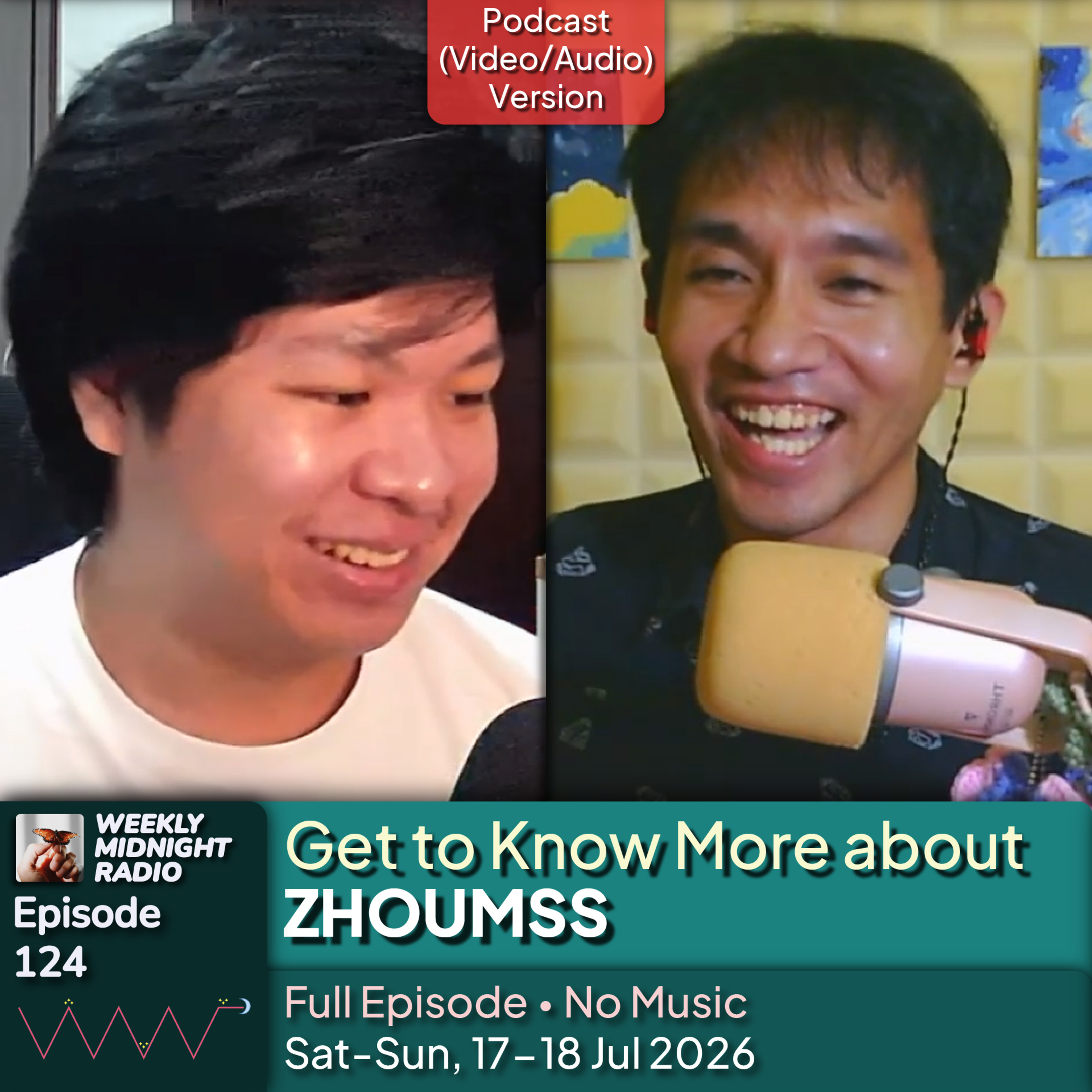 (ID/EN) #WMR Ep 124: Get to Know More about @ZHOUMSS β’ #WeeklyMidnightRadio episode artwork