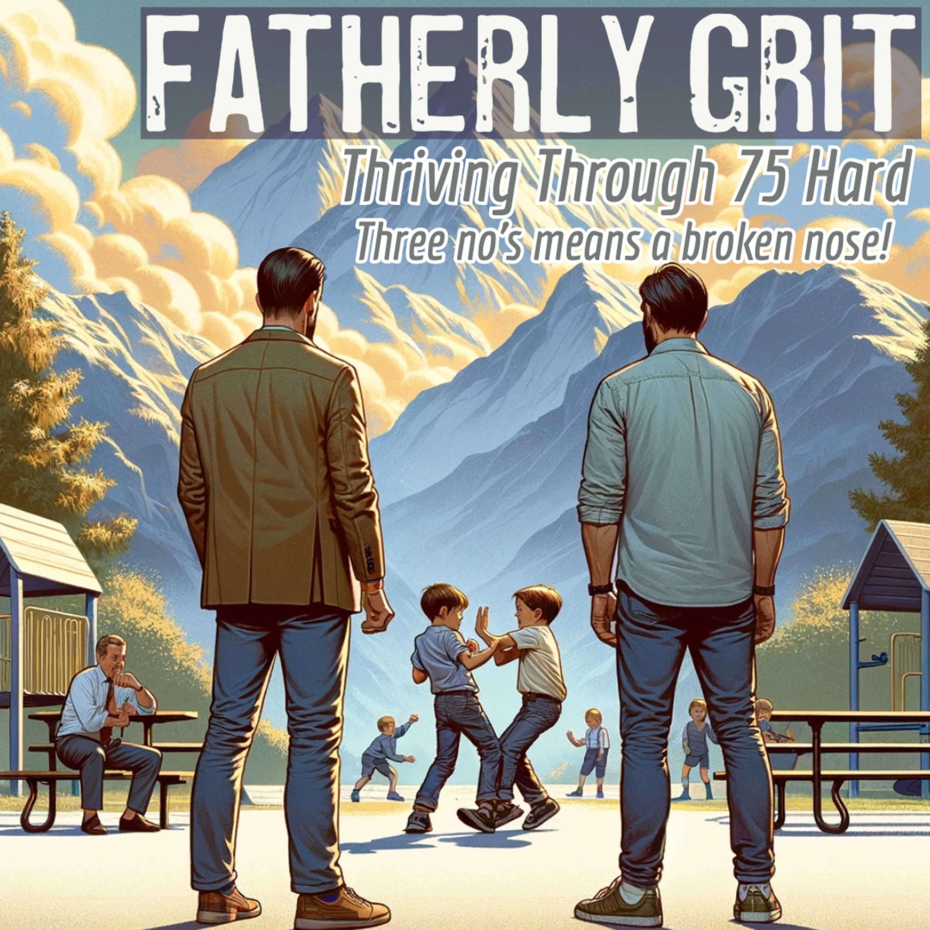 Fatherly Grit / Three no's means a broken nose!