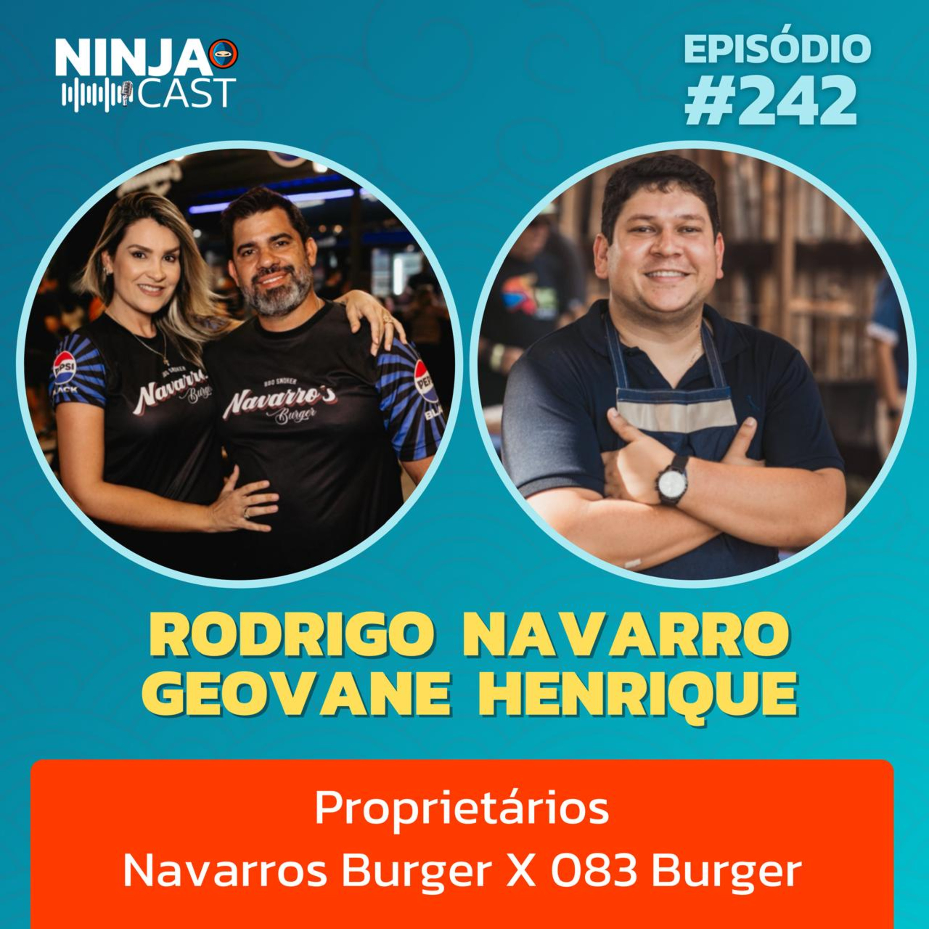 RODRIGO NAVARRO E GEOVANE HENRIQUE - PROPRIETÁRIOS NAVARROS BURGER X 083 BURGER #242
