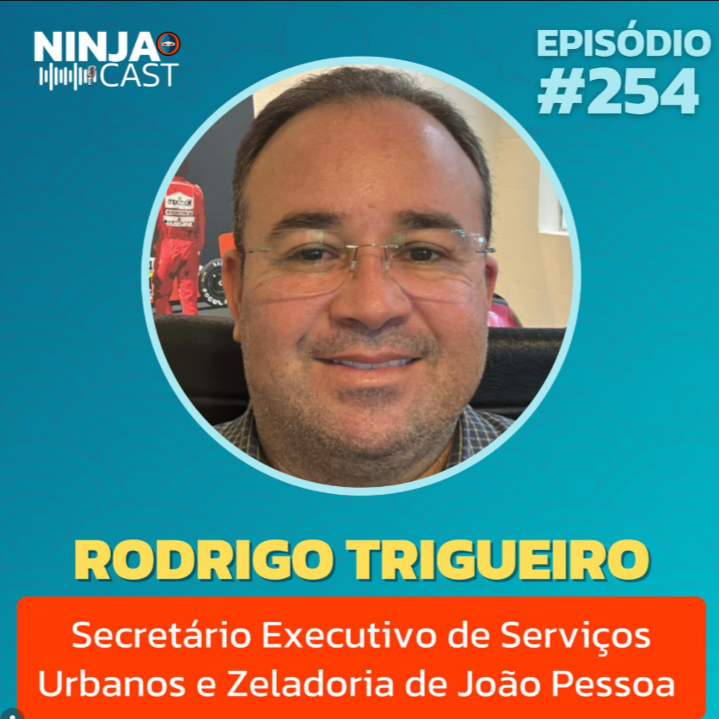 Rodrigo Trigueiro: O Que Esperar de João Pessoa? e tudo sobre a Zeladoria - Ninja Cast #254 episode artwork