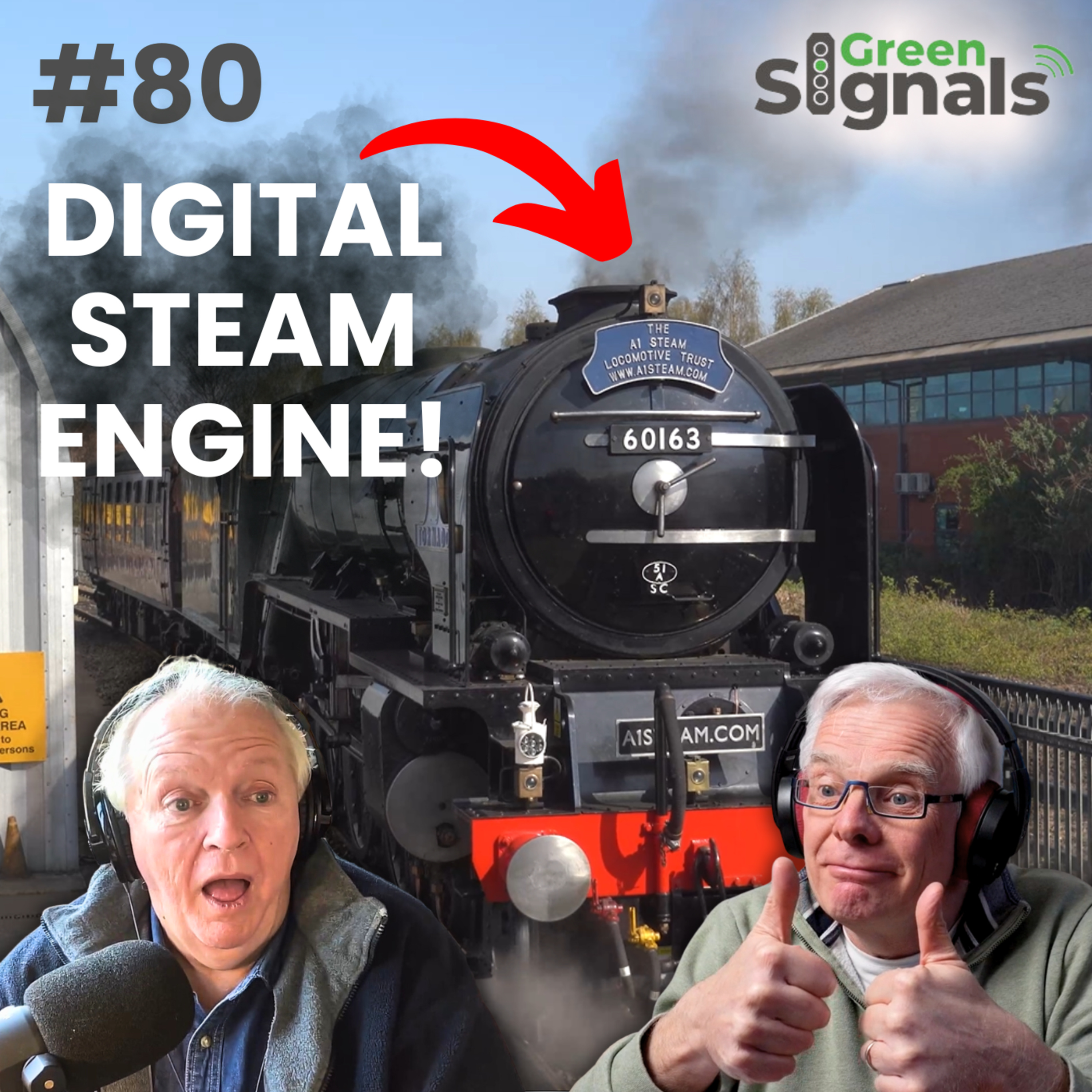 80. Tornado - First Digitally Signalled Steam Locomotive on the Main Line! episode artwork