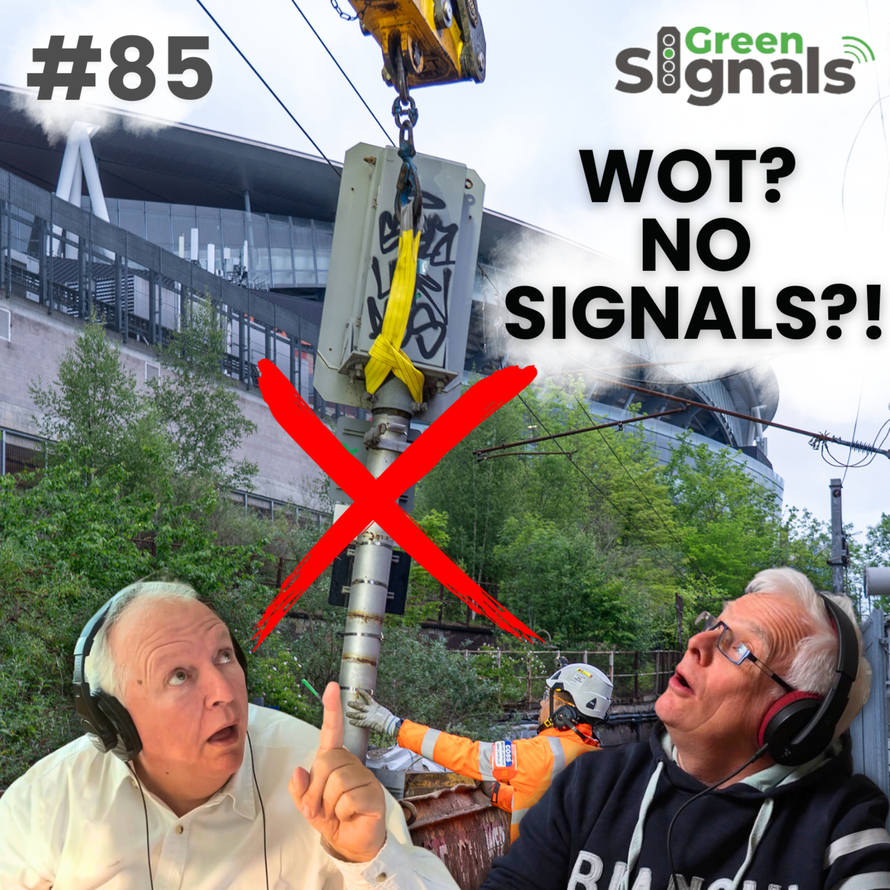 85. A railway with no signals?! First commuter line runs on digital signals alone episode artwork