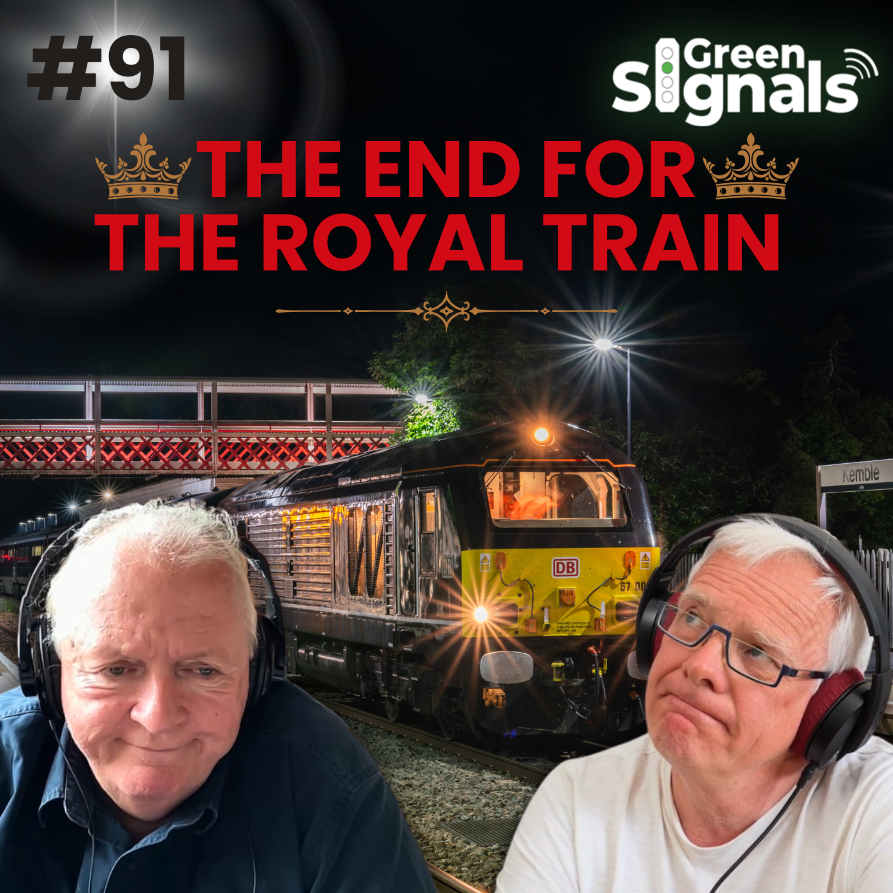 91. The Royal Train is decommissioned & Derailment causes travel chaos on WCML