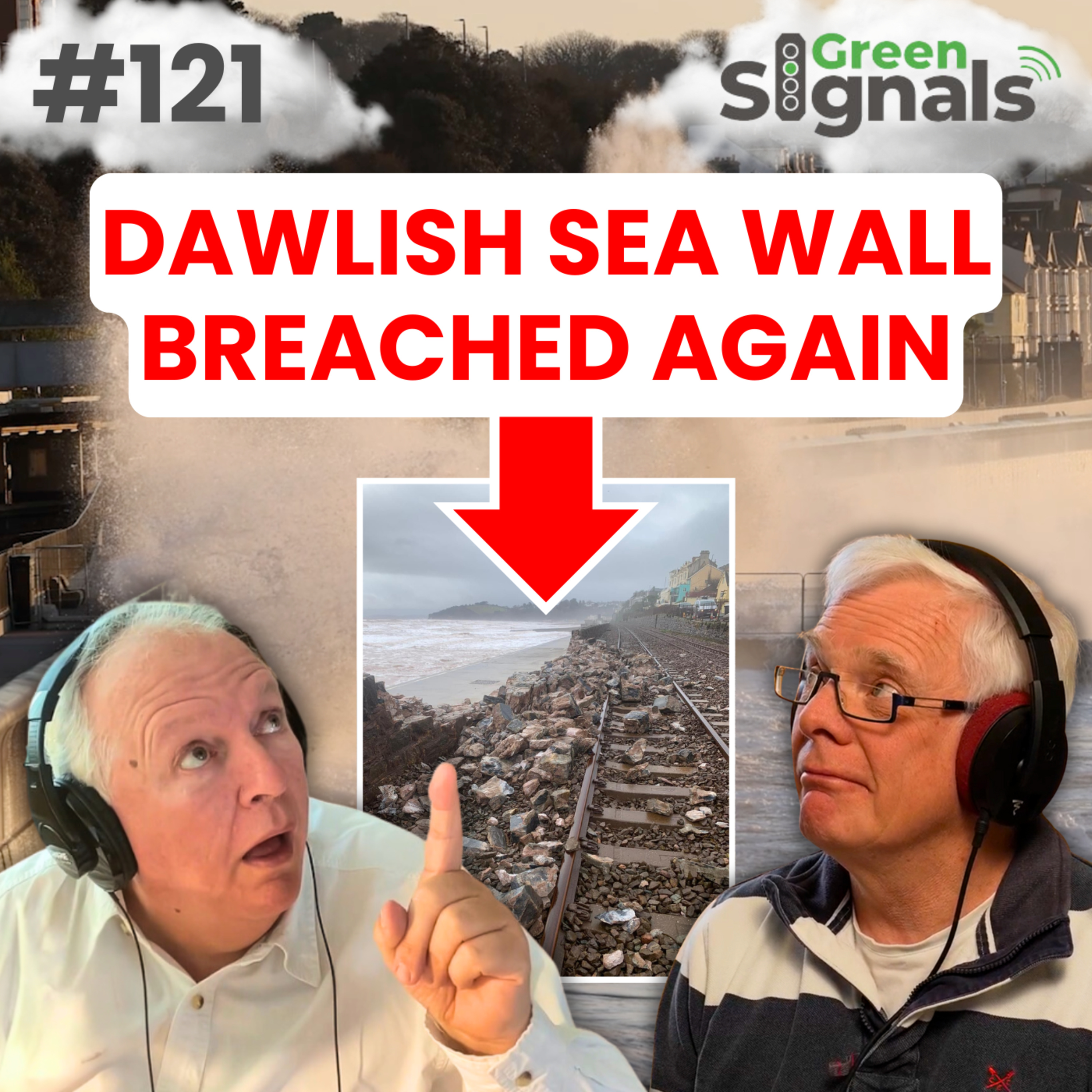 121. Dawlish Sea Wall breached again - Is it time for an alternative route?