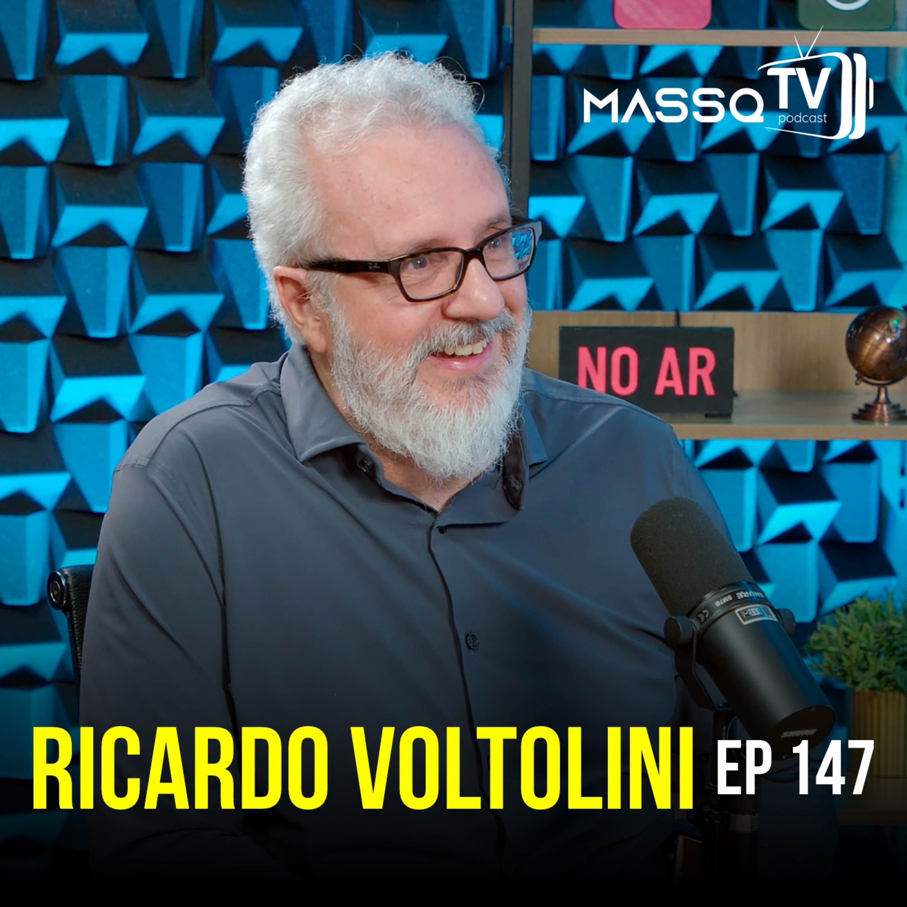 MASSQTV PODCAST - Ricardo Voltolini - Ep. 147 - VIDEOCAST episode artwork