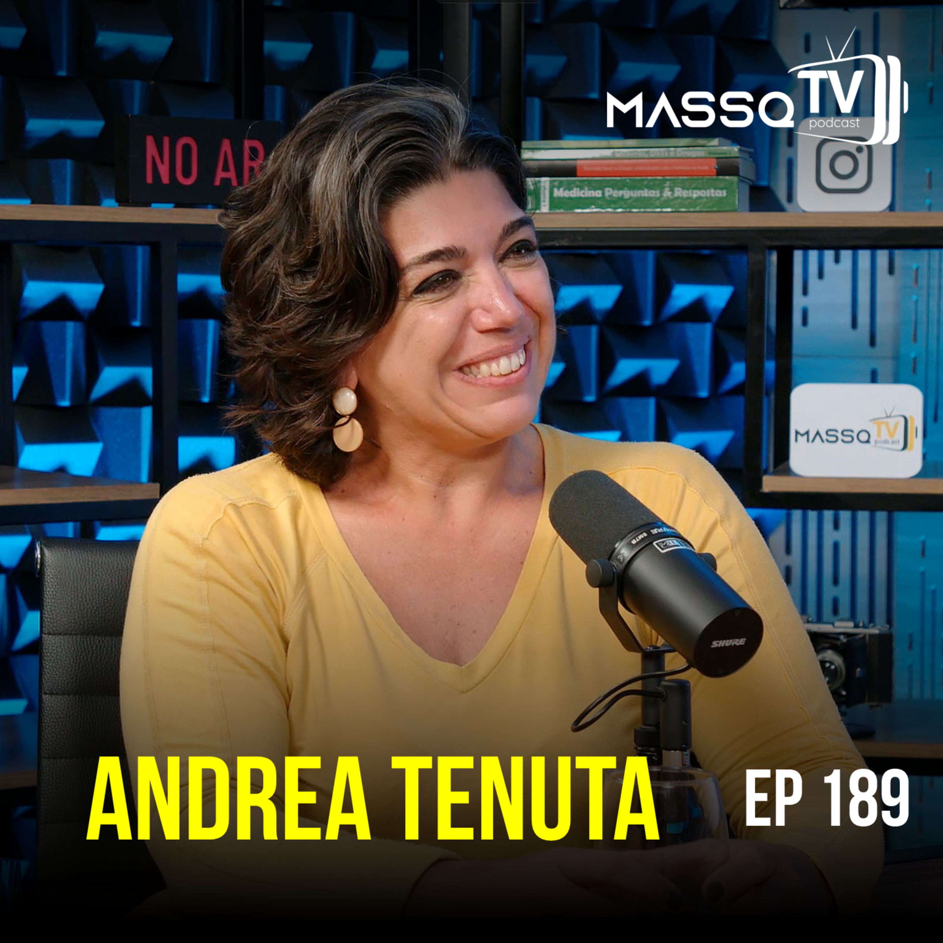 MASSQTV PODCAST - Andrea Tenuta - Ep. 189 - VIDEOCAST episode artwork