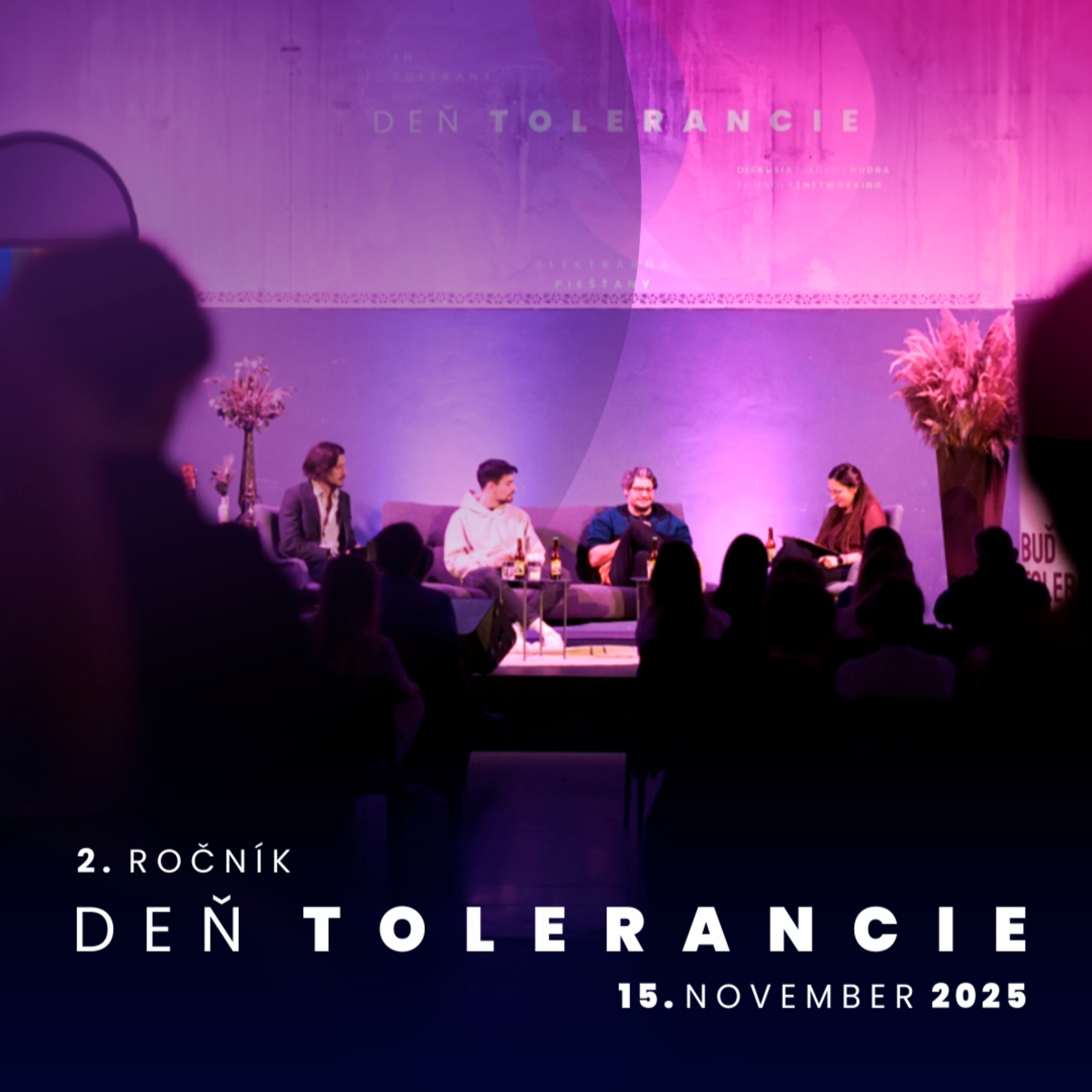 15.11.2025 Deň tolerancie | O tolerancii nahlas a bez predsudkov - Záznam z diskusie