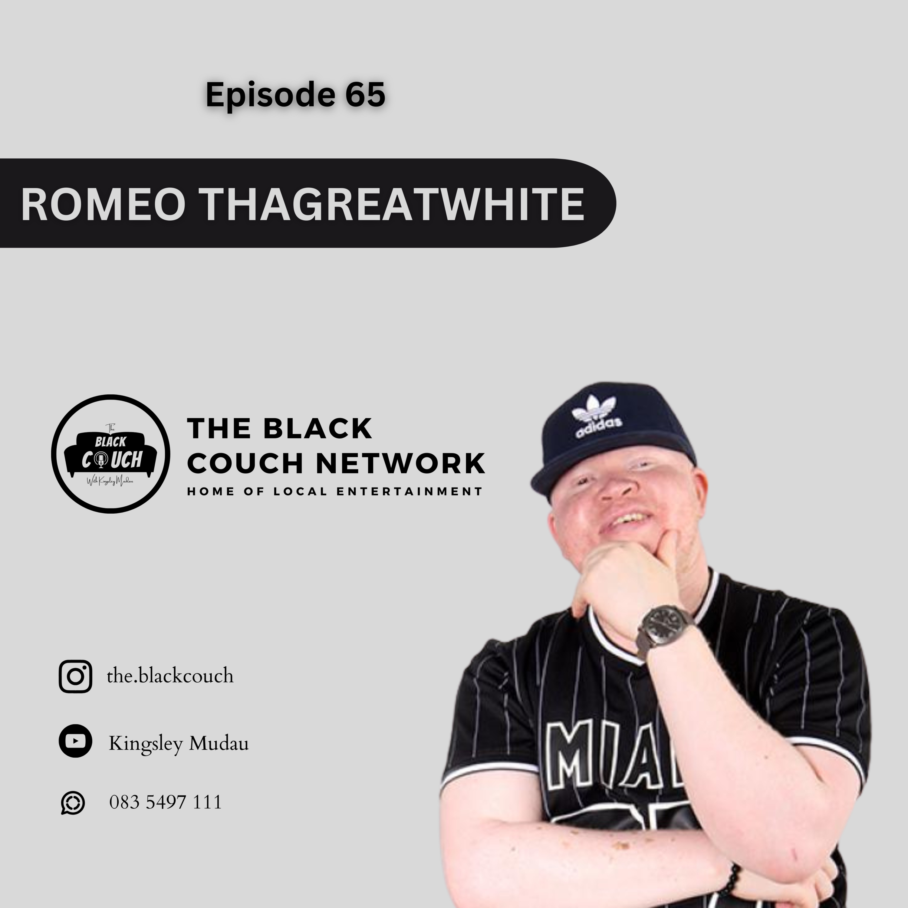 Episode 65 - Romeo ThaGreatWhite | Bullying, Albinism, Self Branding, Dax Features, Booking Rates