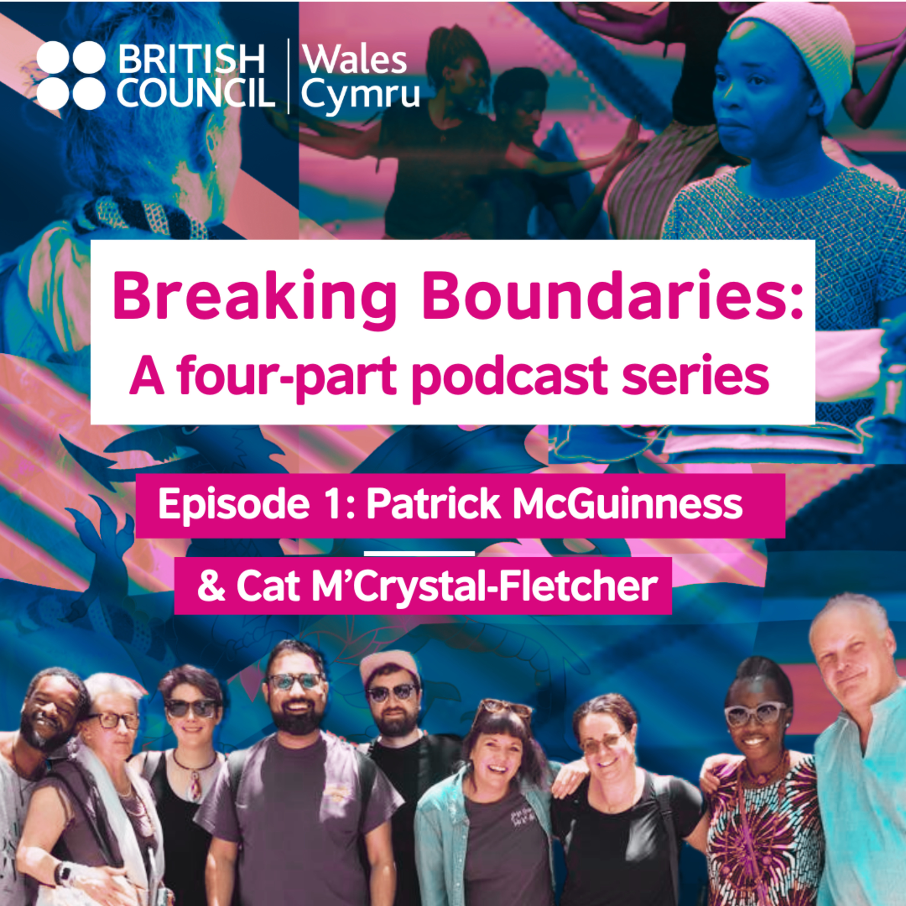 Breaking Boundaries: Episode 1 - Patrick McGuinness and Cat M’Crystal- Fletcher in conversation episode artwork