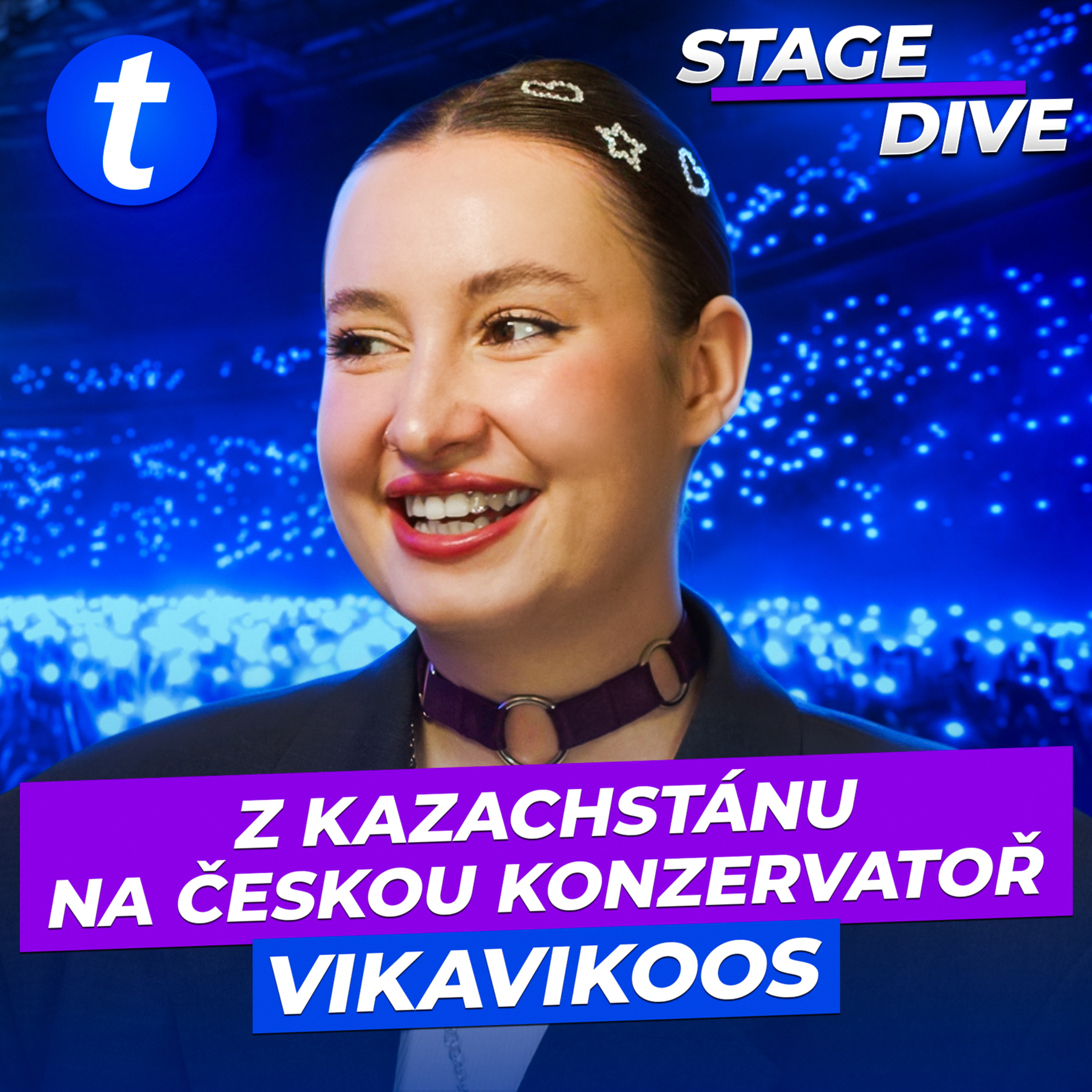 V 16 jsem přijela z Kazachstánu a neuměla jsem česky. Dělat hudbu byl můj sen | Vikavikoos episode artwork