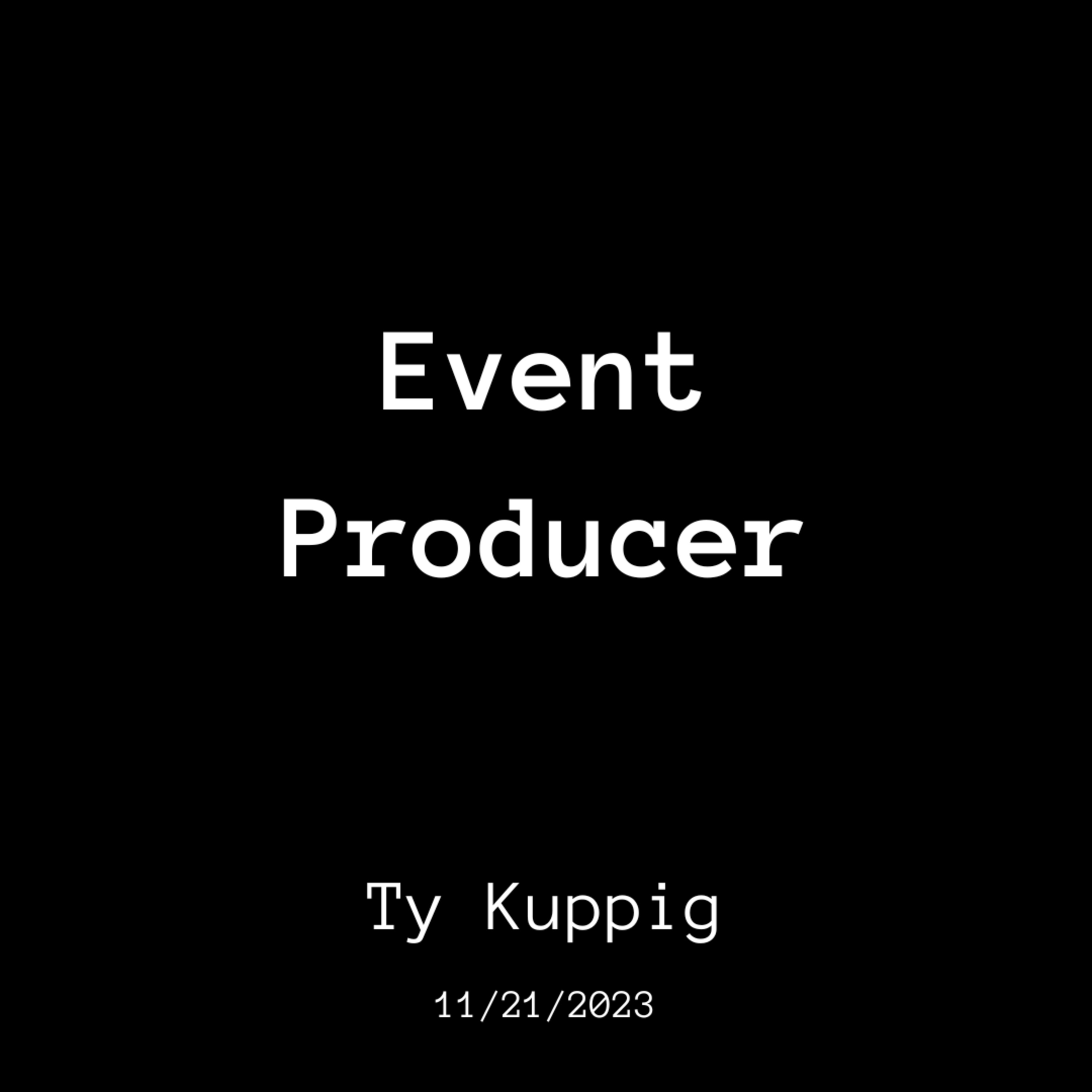 Colby Howard Wants Your Job