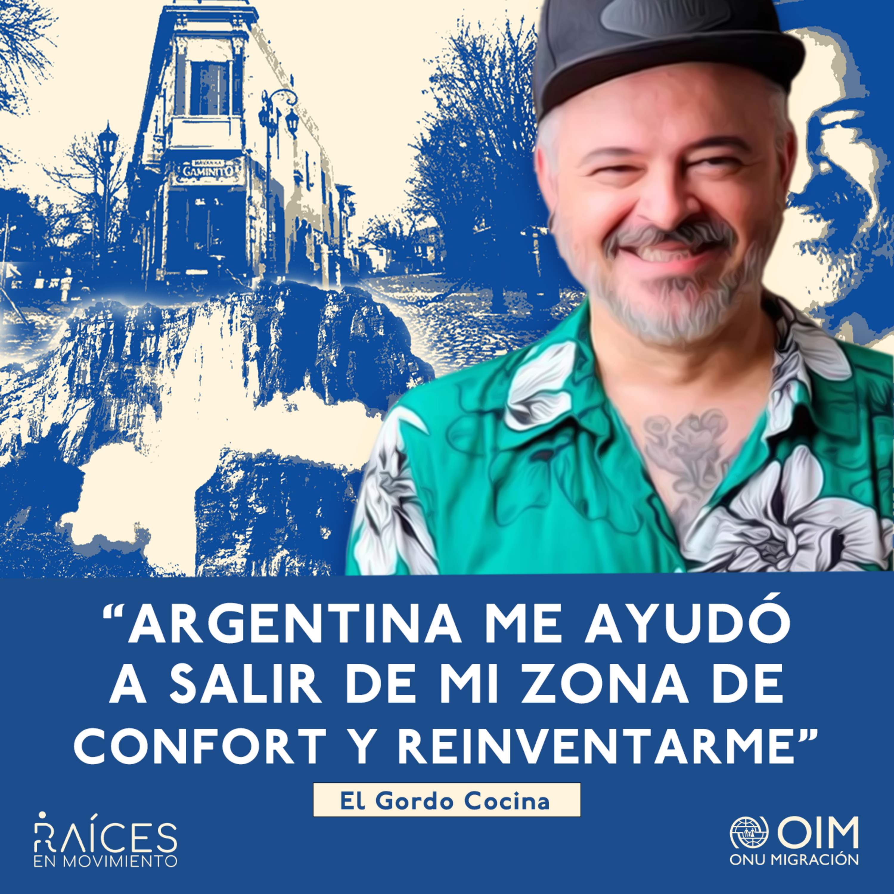 El Gordo Cocina nos cuenta como logró reinventarse en Argentina EP 2 episode artwork