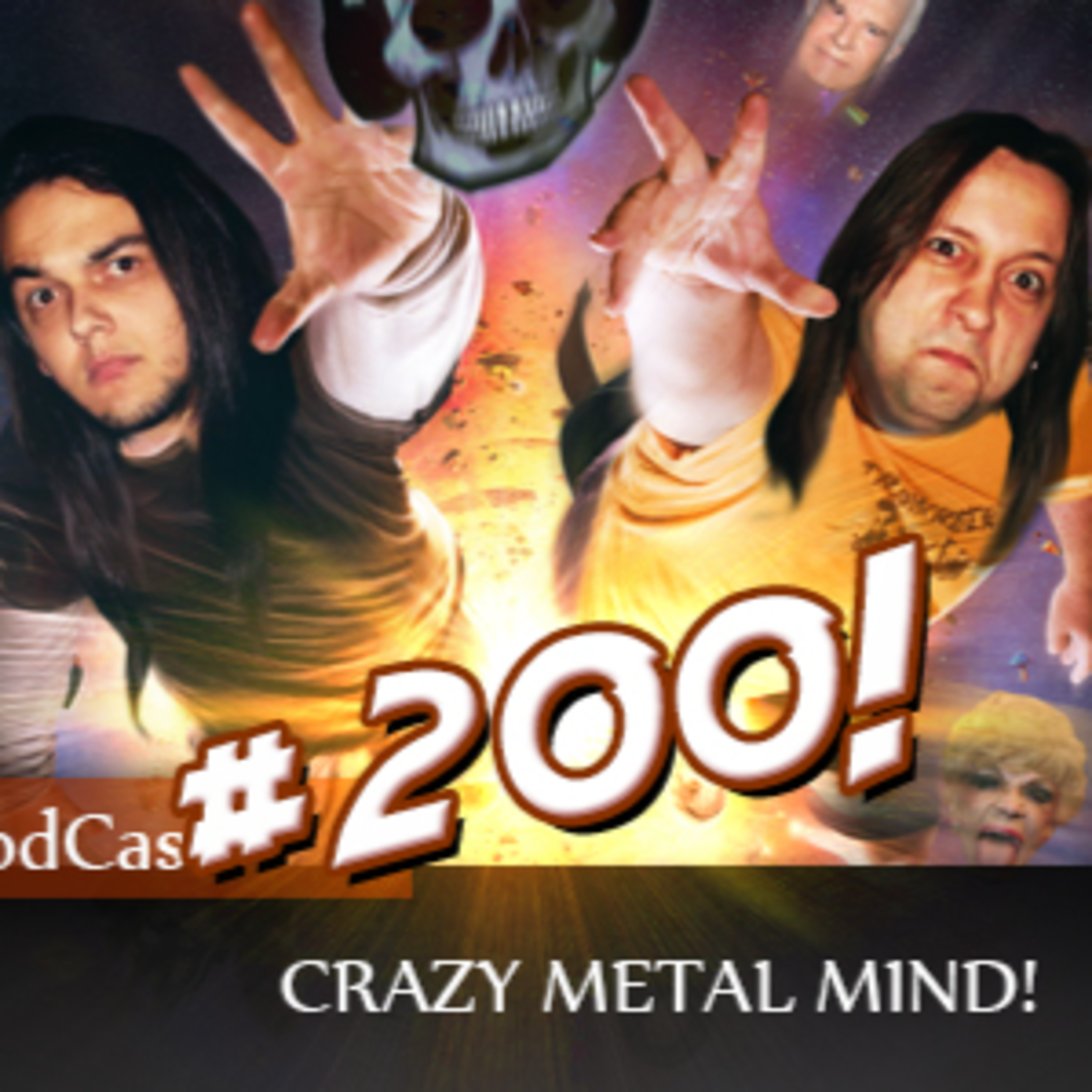 CMM #200 - Crazy Metal Mind episode artwork